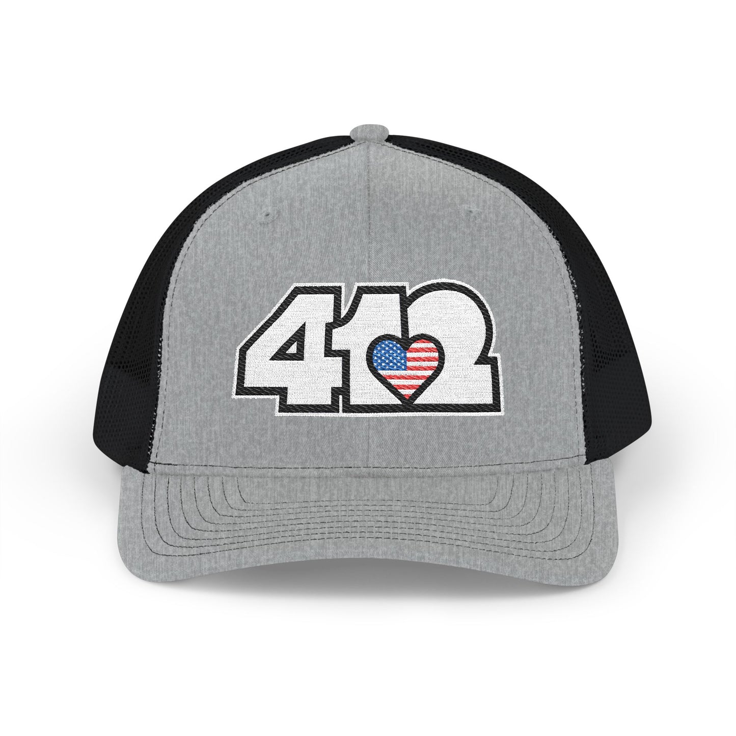 Stars & Stripes Embroidered Snapback Cap