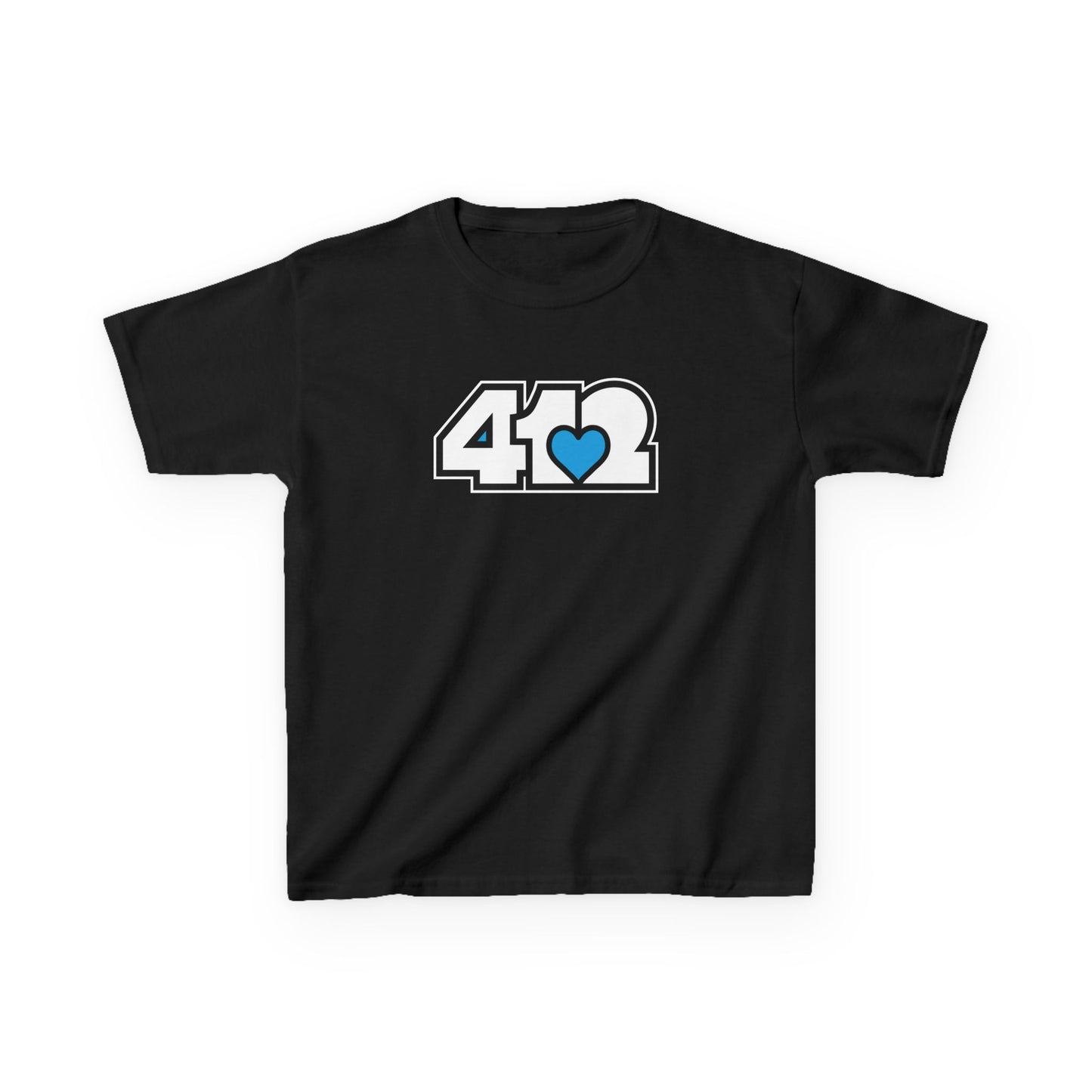 Blue Heart Kids Cotton Tee