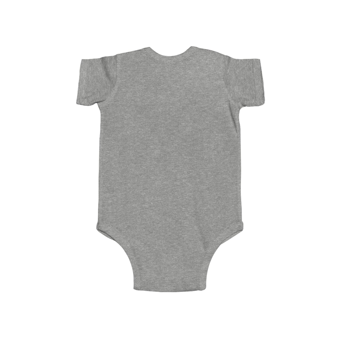 412 Infant Bodysuit - Purple Heart, White Logo