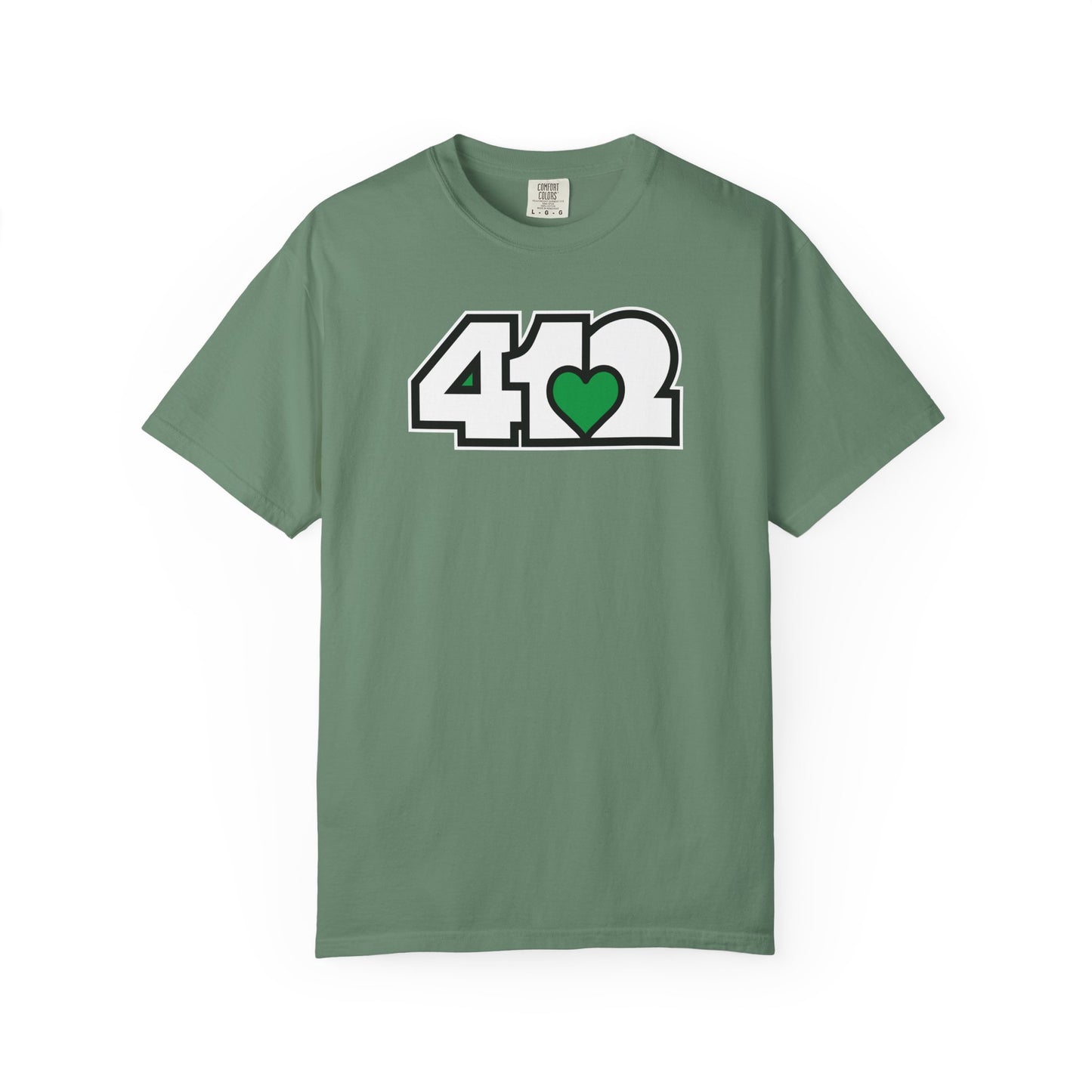 Green Heart Adult T-Shirt
