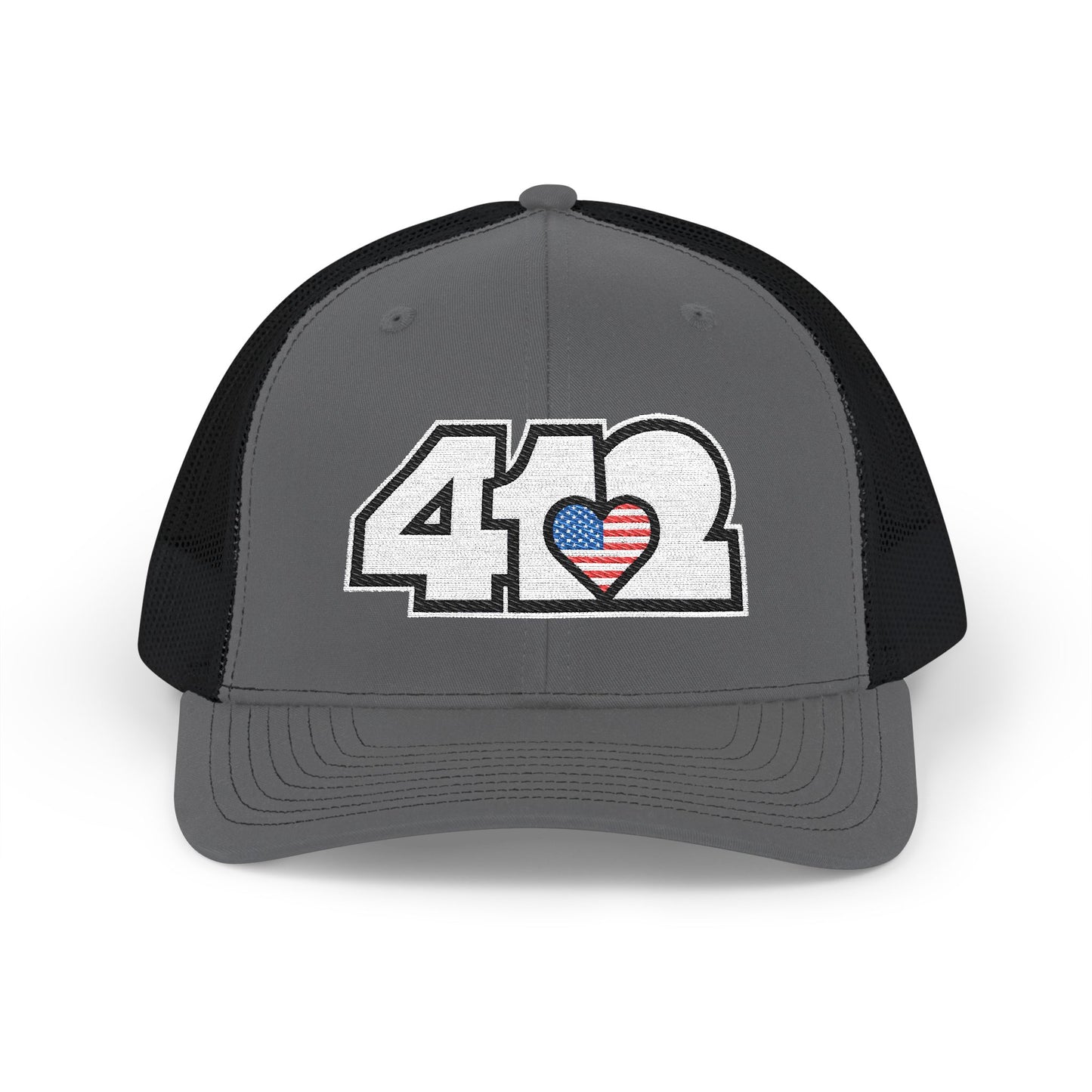 Stars & Stripes Embroidered Snapback Cap