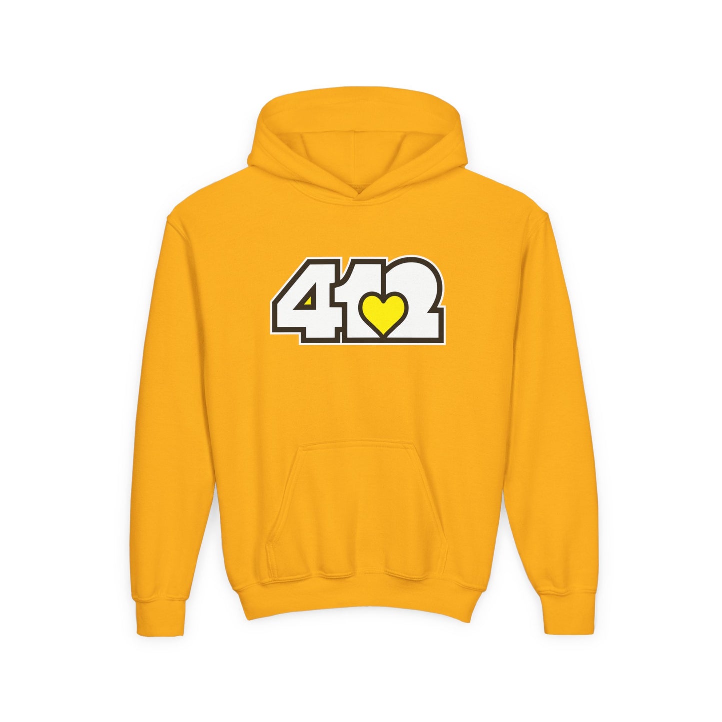 Yellow Heart Youth Hoodie