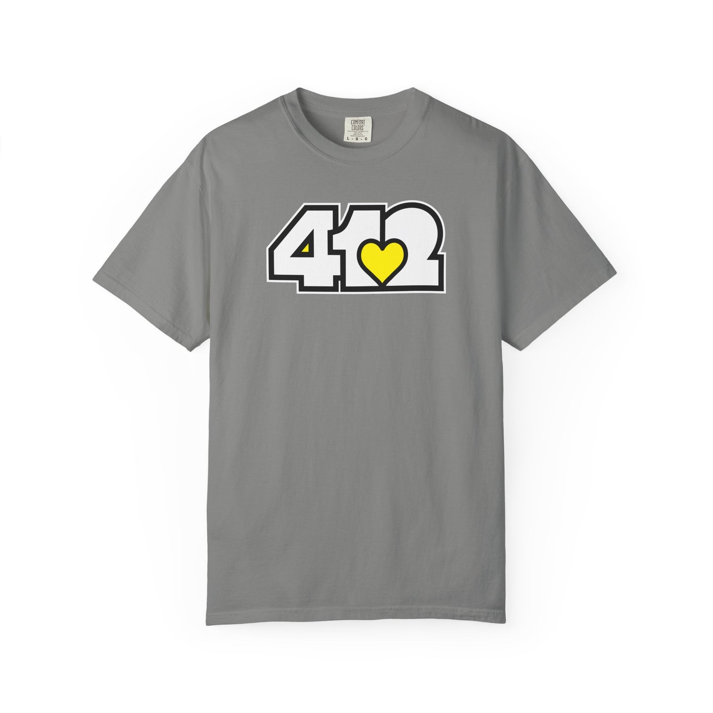 Yellow Heart Adult T-Shirt