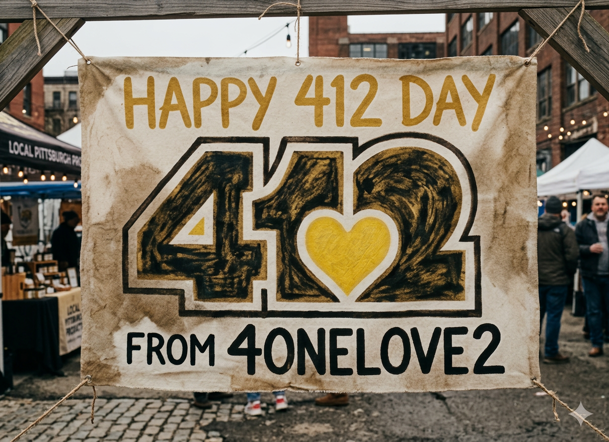 4OneLove2: Happy 412 Day, Pittsburgh!