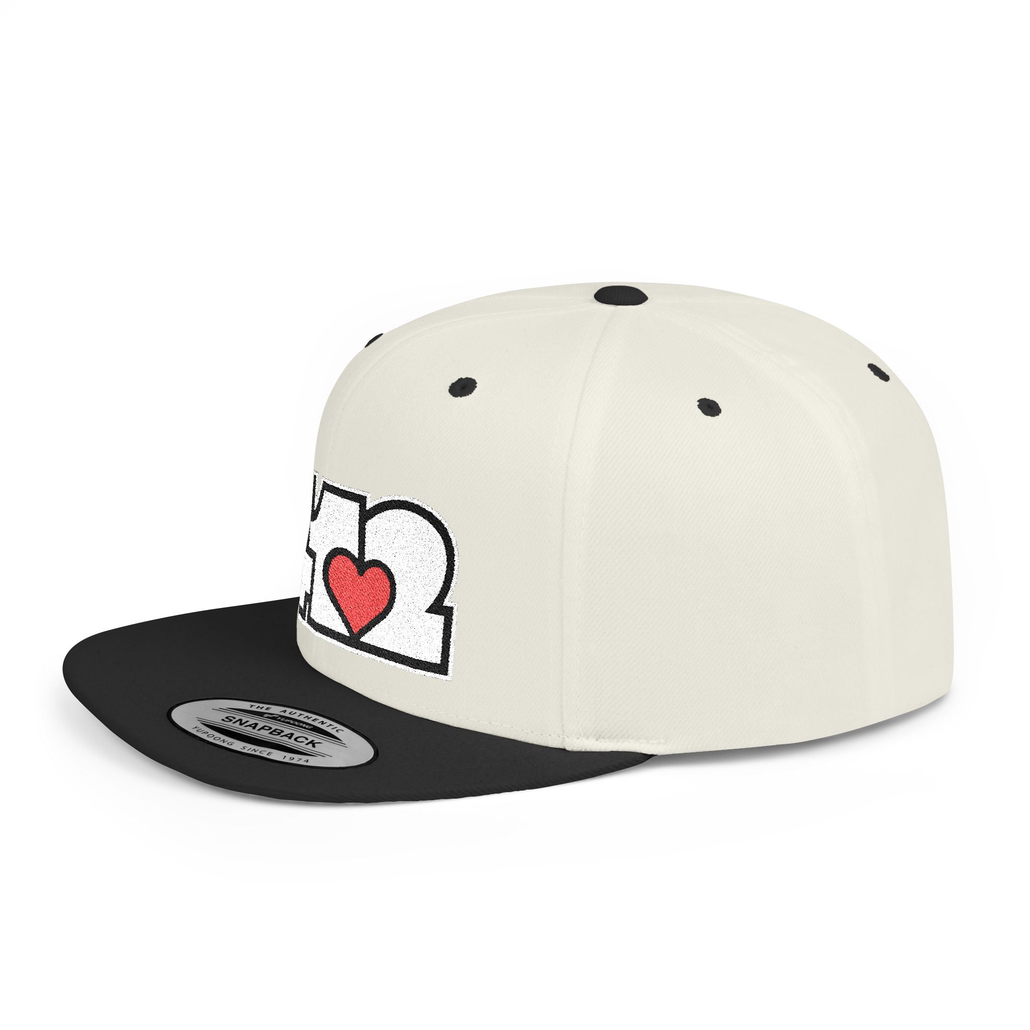 Pittsburgh 412 White & Red Embroidered Flat Bill Snapback Hat