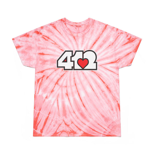 Coral Tie-Dye Tee
