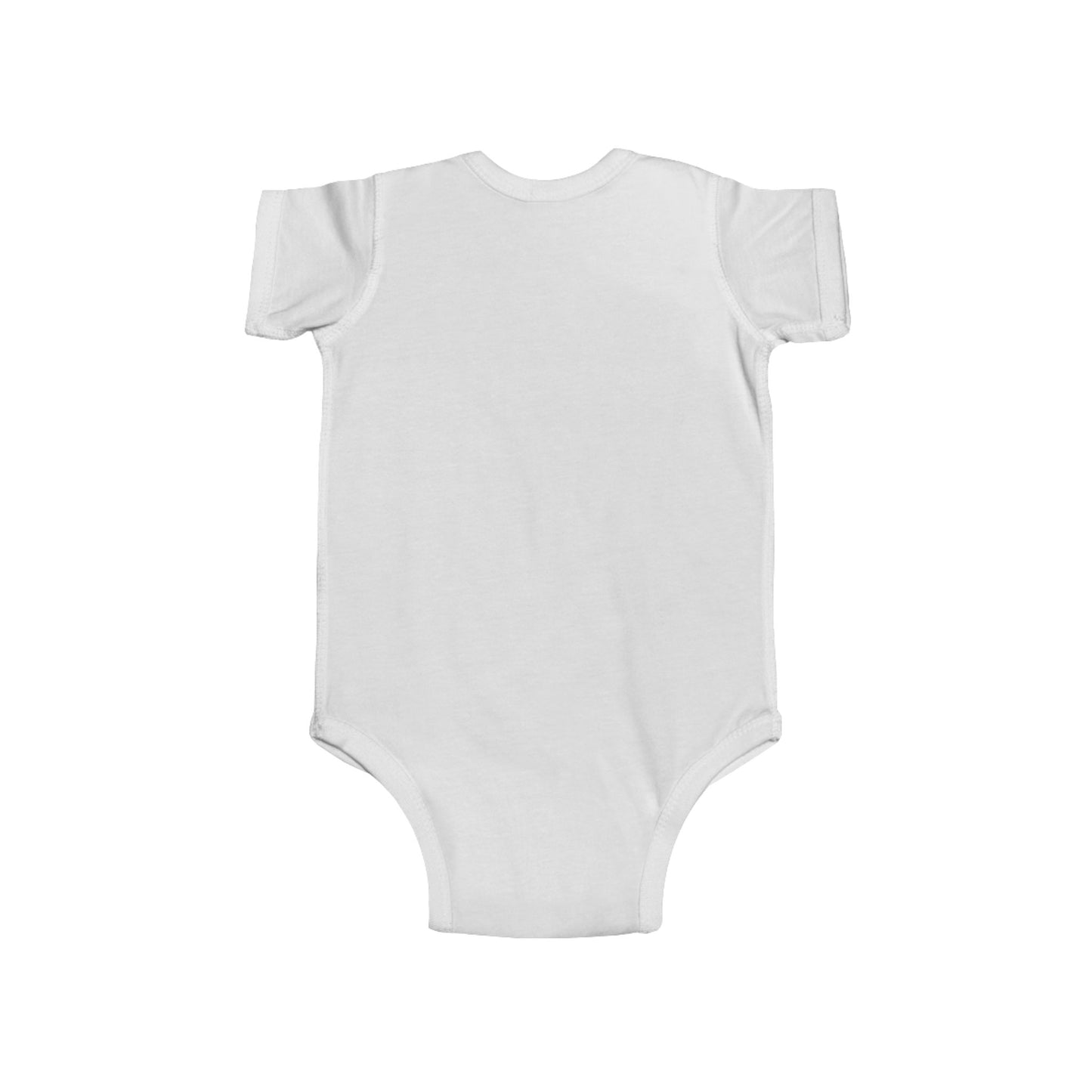 412 Infant Bodysuit - Purple Heart, White Logo