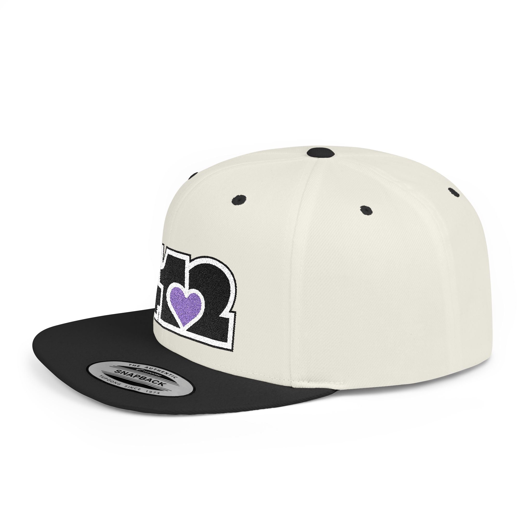 Pittsburgh 412 Black & Purple Embroidered Flat Bill Snapback Hat