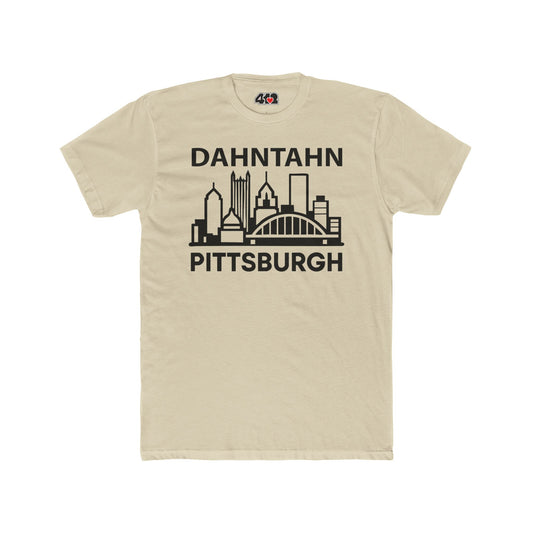 Dahntahn Pittsburgh Adult Tee -  Black Logo