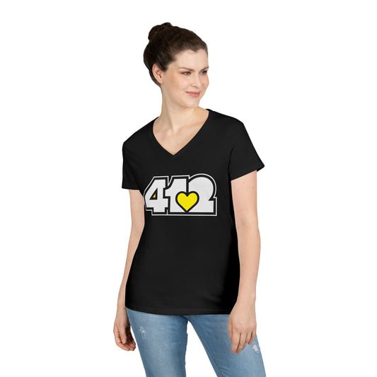 Yellow Heart Women’s V-Neck
