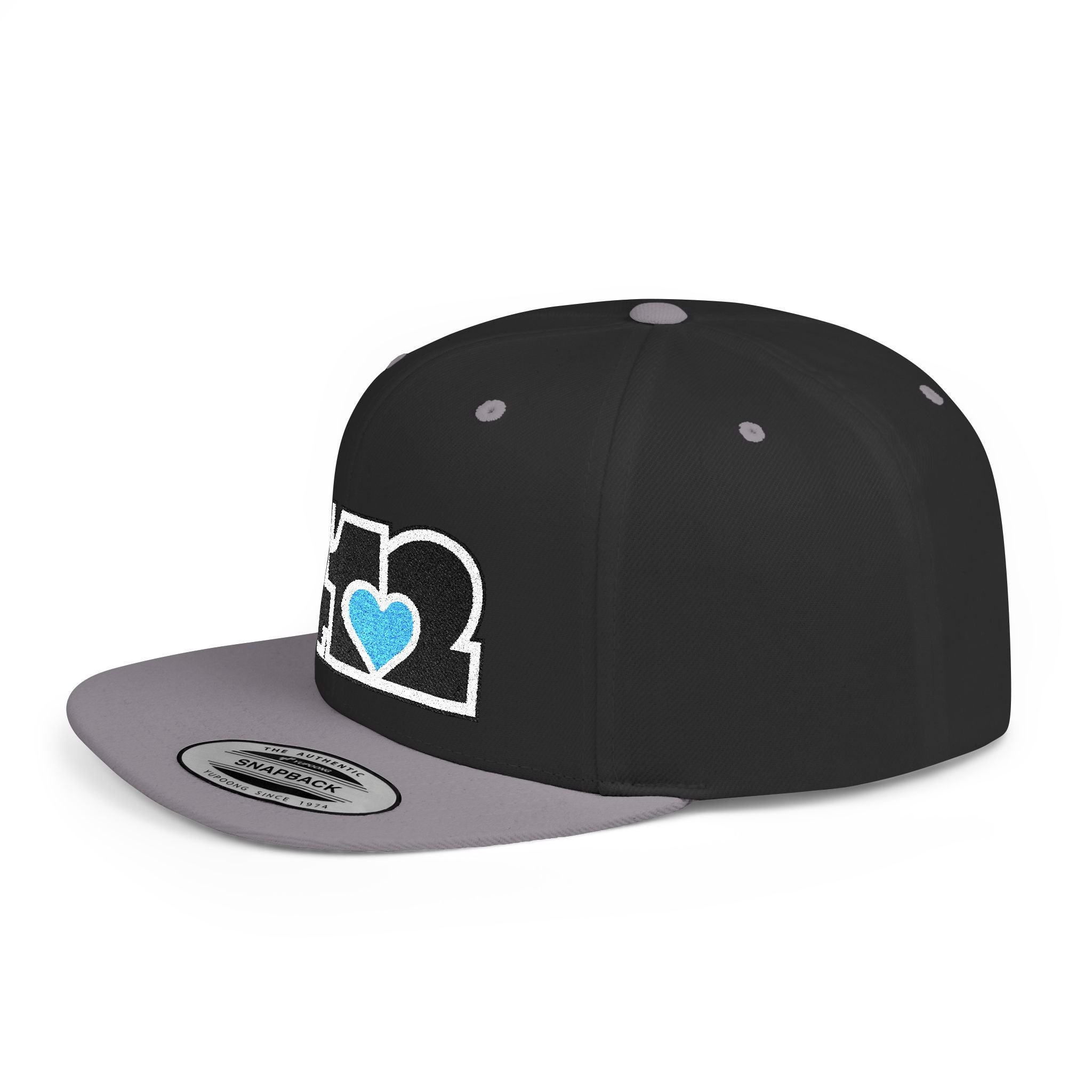 Pittsburgh 412 Black & Blue Embroidered Flat Bill Snapback Hat