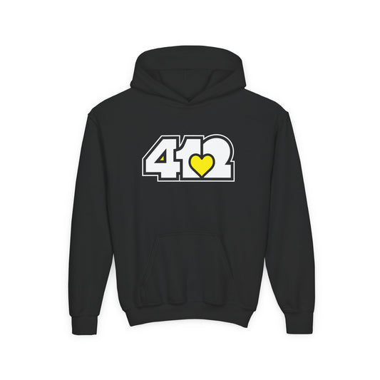 Yellow Heart Youth Hoodie