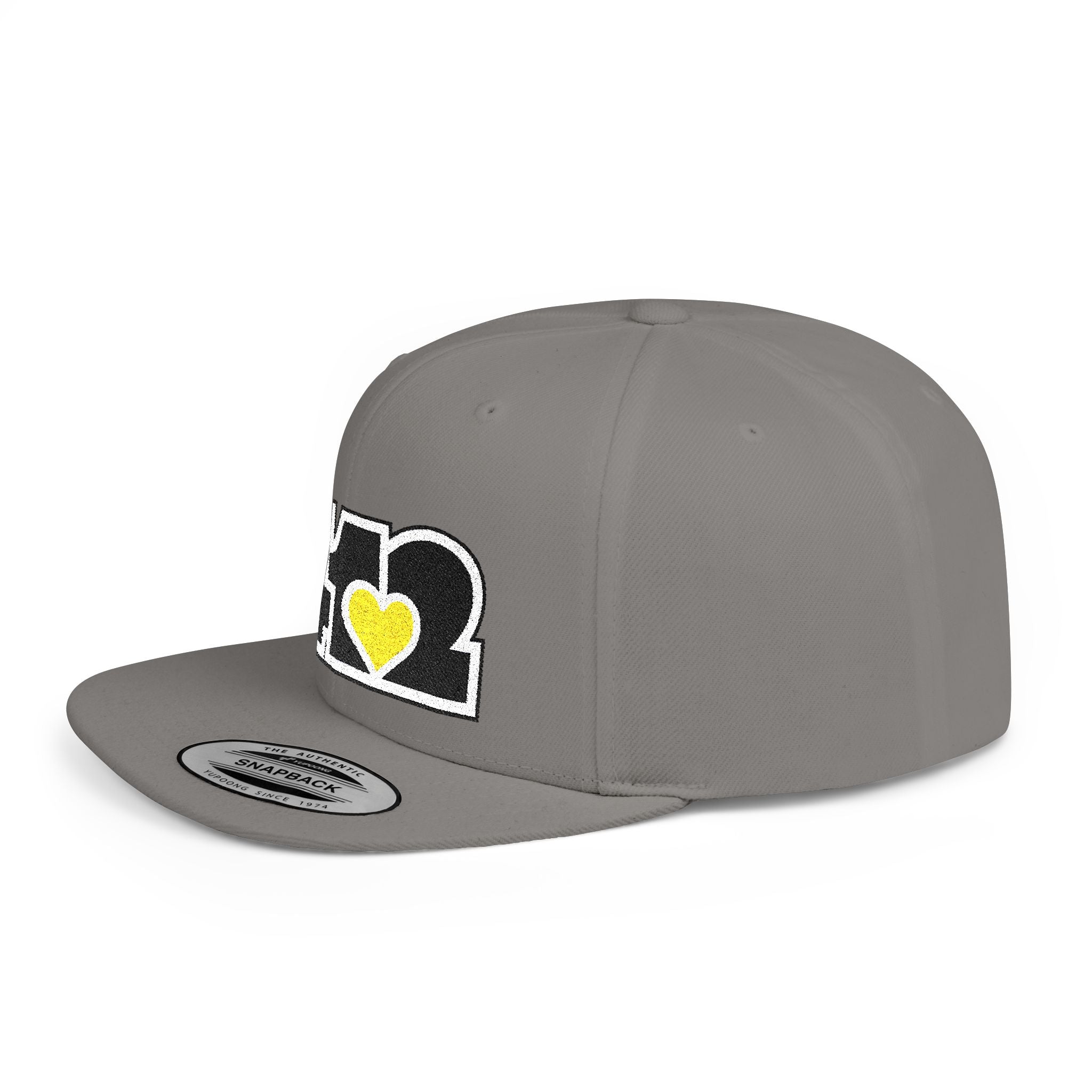 Pittsburgh 412 Black & Yellow Embroidered Flat Bill Snapback Hat