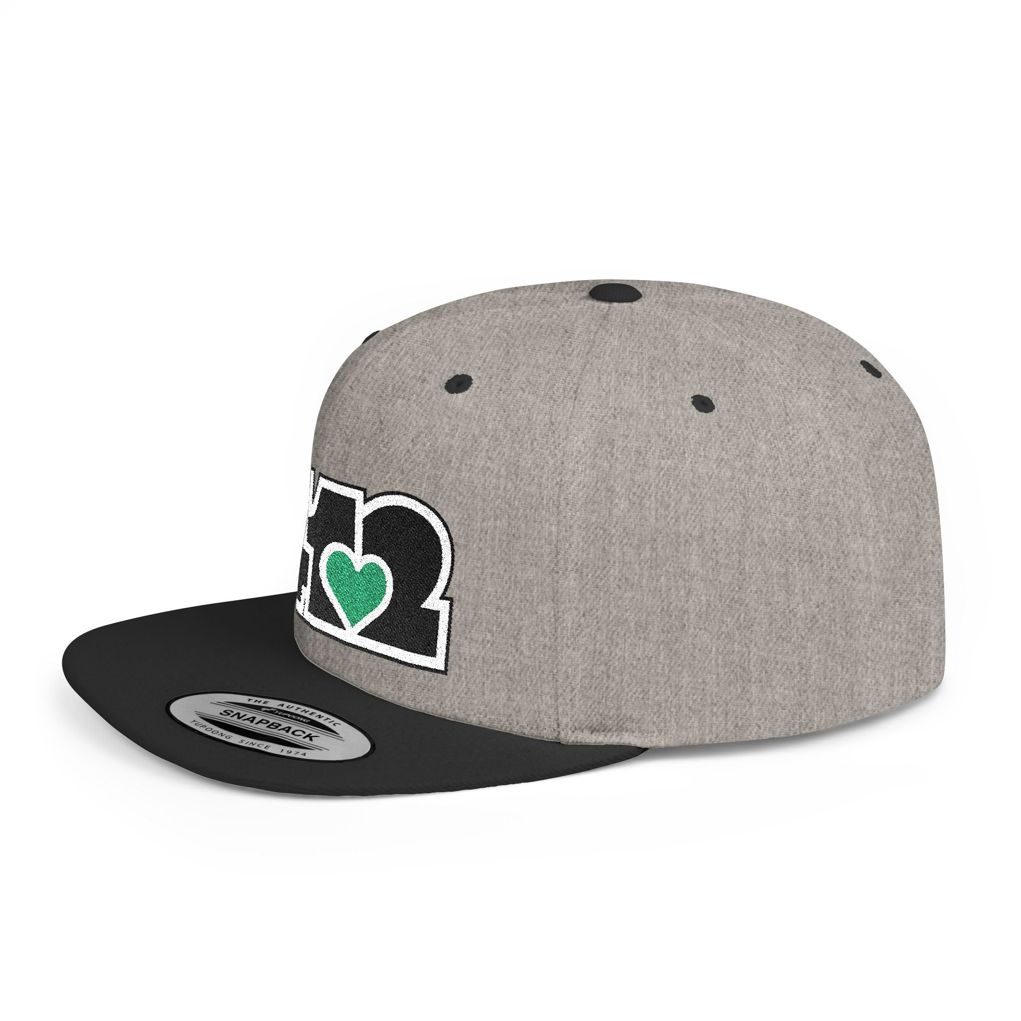 Pittsburgh 412 Black & Green Embroidered Flat Bill Snapback Hat