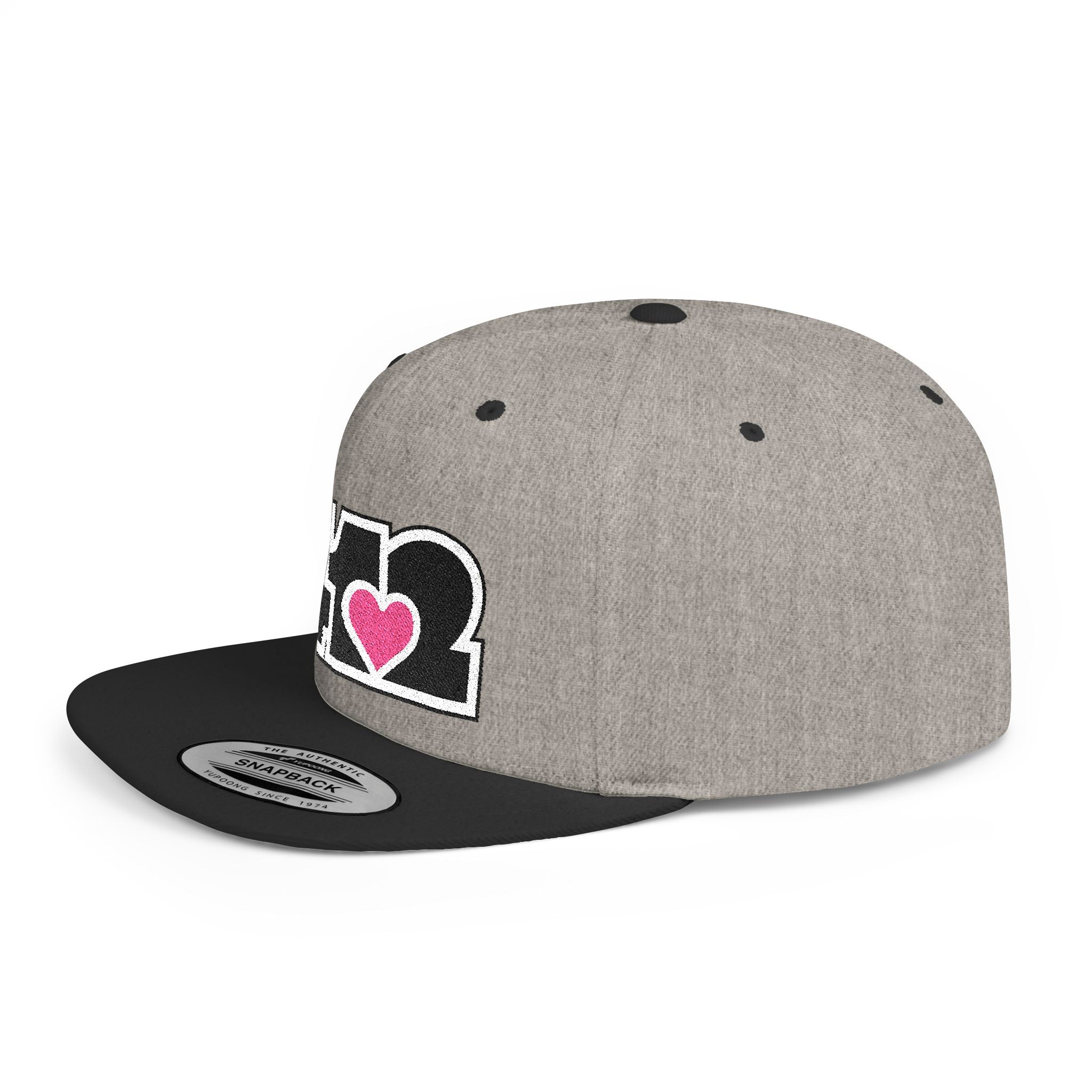 Pittsburgh 412 Black & Pink Embroidered Flat Bill Snapback Hat