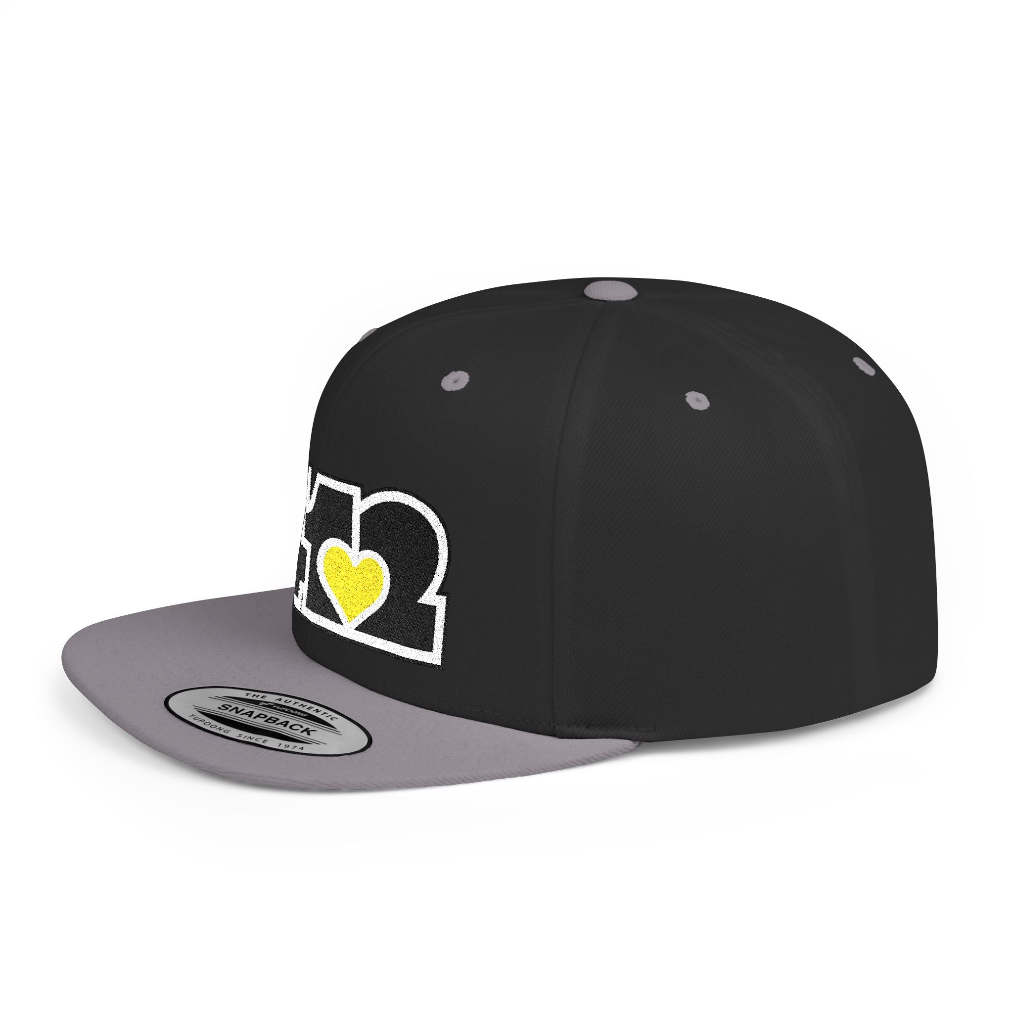 Pittsburgh 412 Black & Yellow Embroidered Flat Bill Snapback Hat