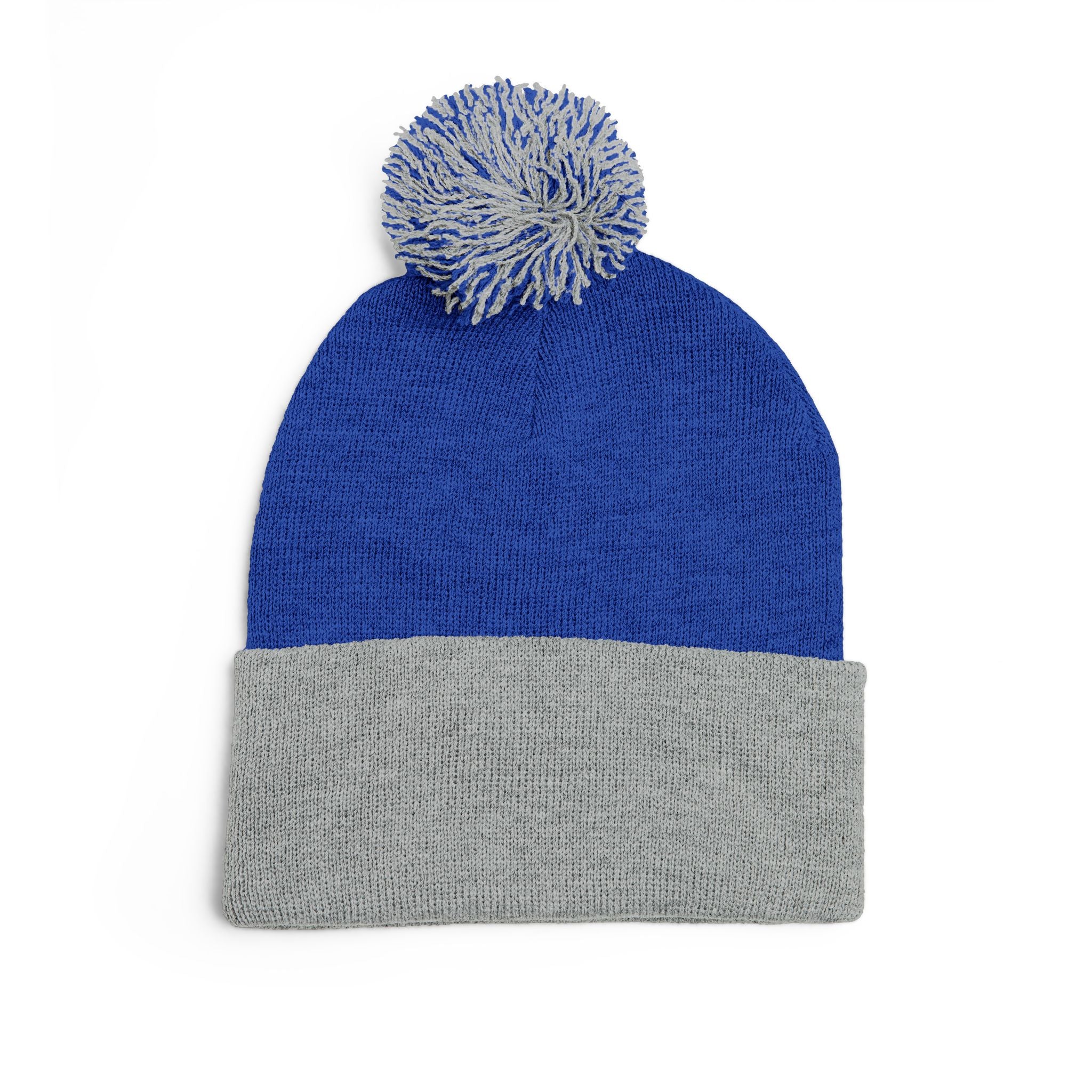 Pittsburgh 412 White Green Heart Embroidered Pom Beanie