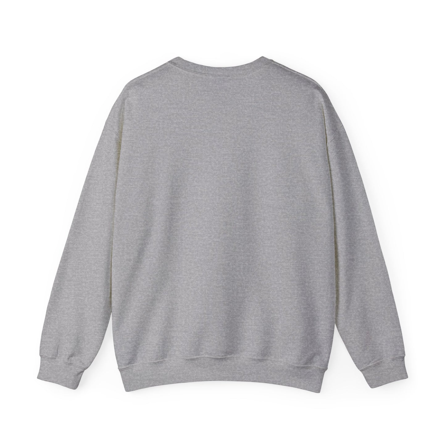 412 Crew Neck Sweatshirt  - Blue Heart, White Logo