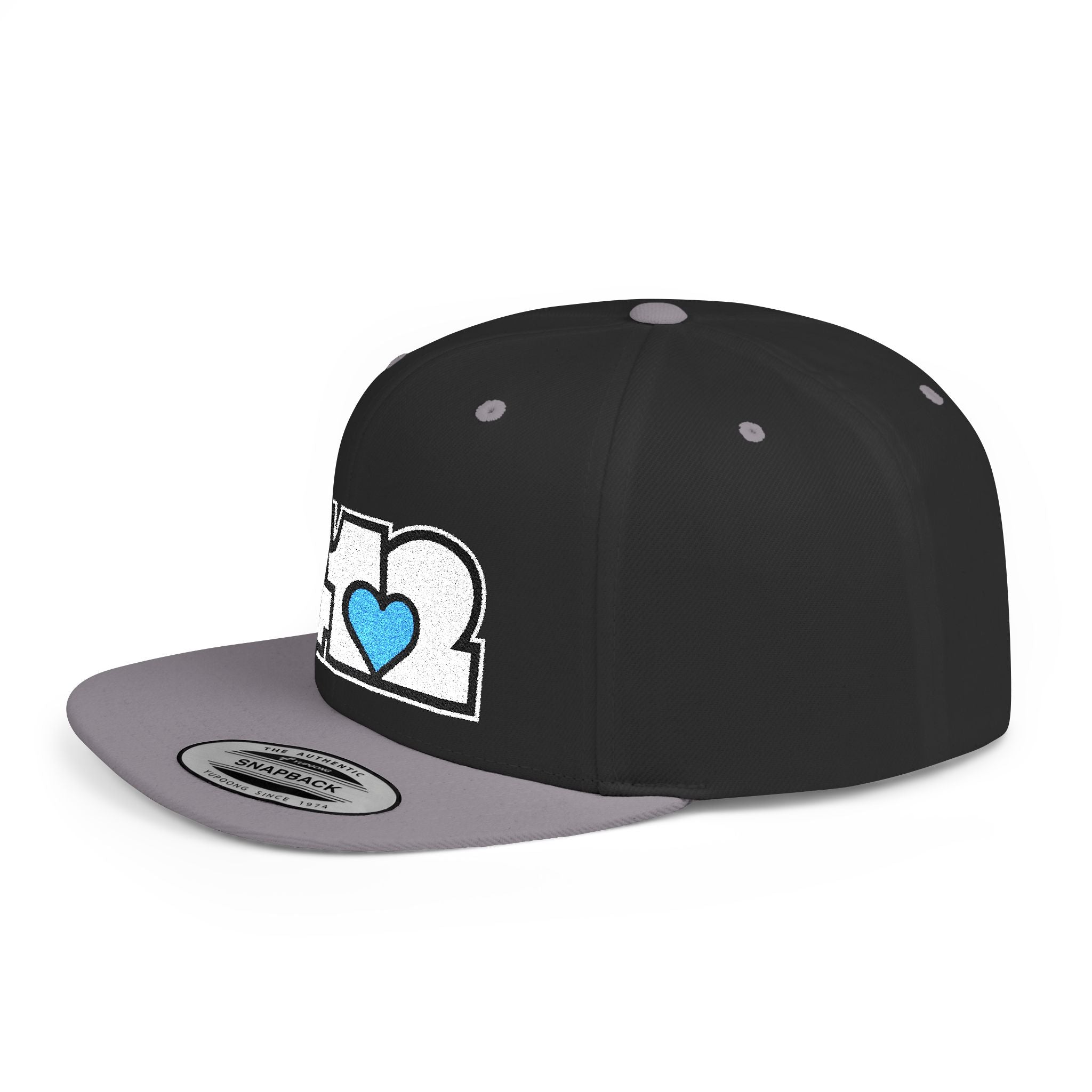 Pittsburgh 412 White & Blue Embroidered Flat Bill Snapback Hat