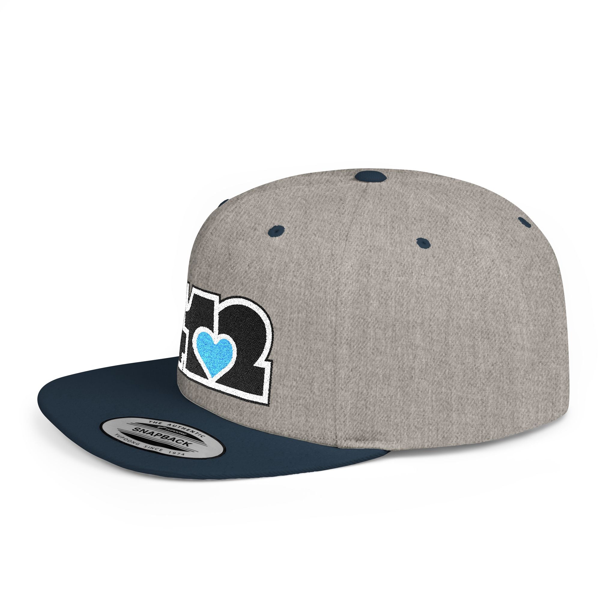 Pittsburgh 412 Black & Blue Embroidered Flat Bill Snapback Hat