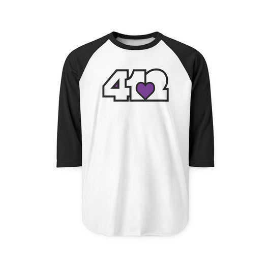Purple Heart Three-Quarter Sleeve Shirt