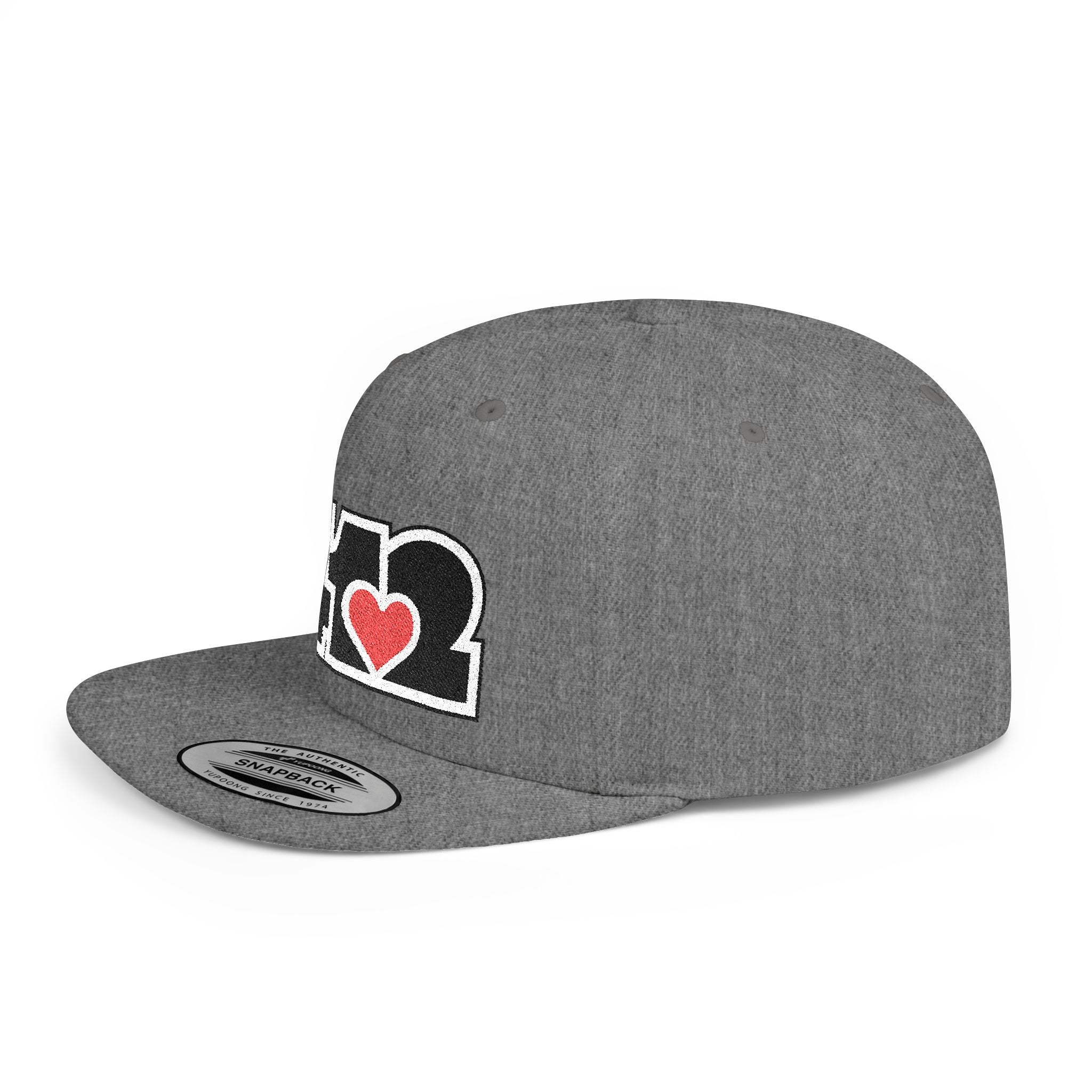 Pittsburgh 412 Black & Red Embroidered Flat Bill Snapback Hat