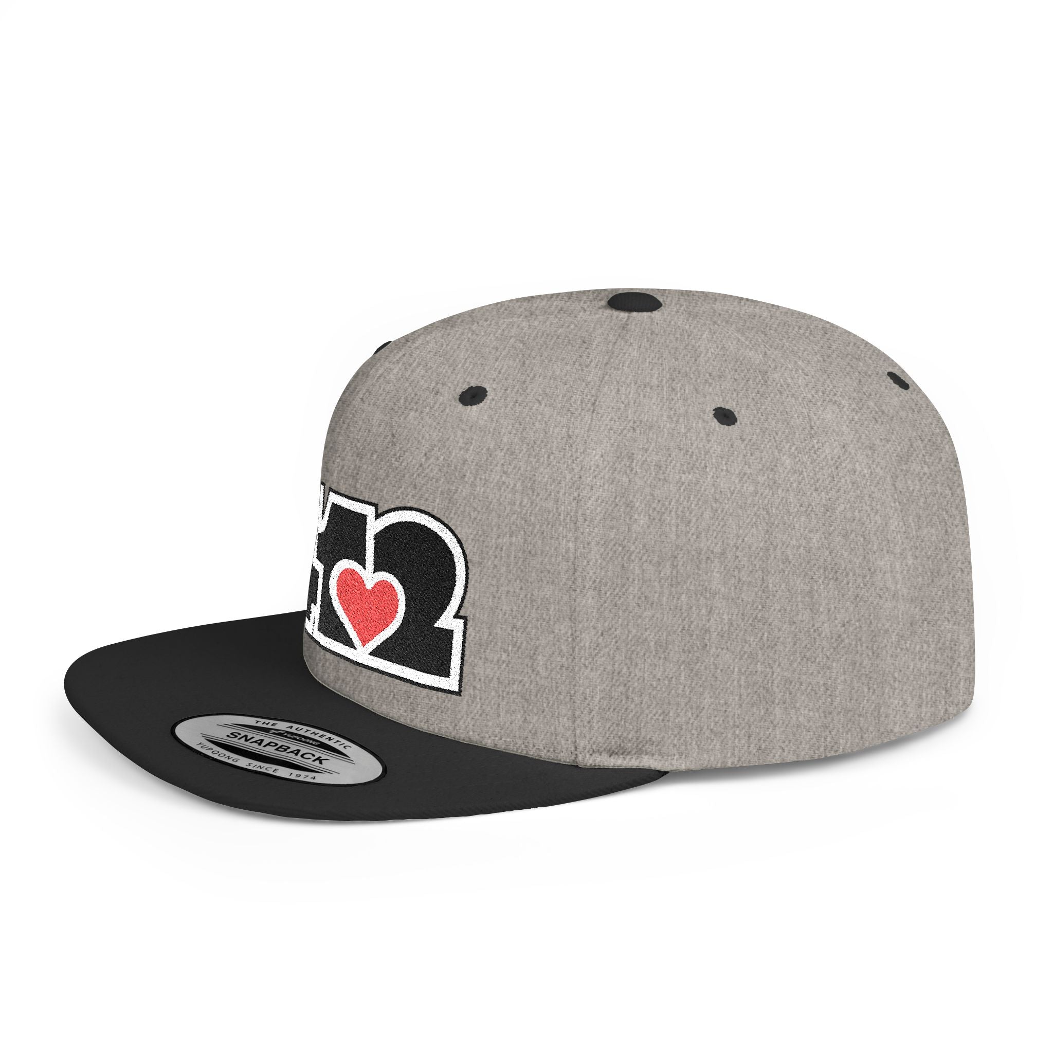 Pittsburgh 412 Black & Red Embroidered Flat Bill Snapback Hat