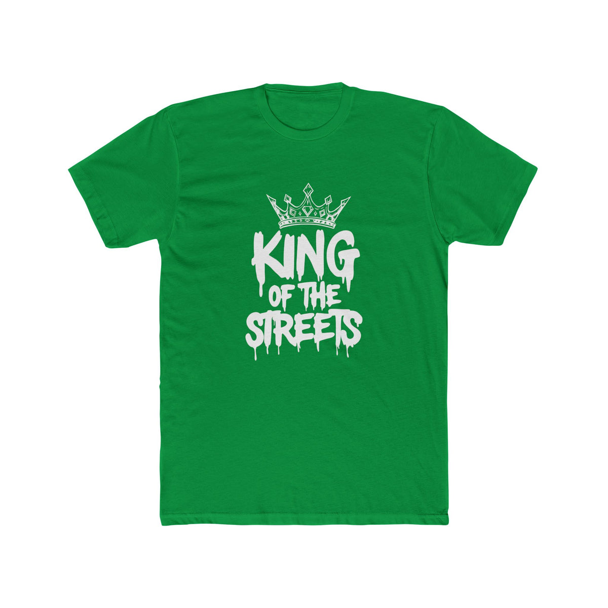 King of the Streets — Urban Graffiti Crown Graphic Tee