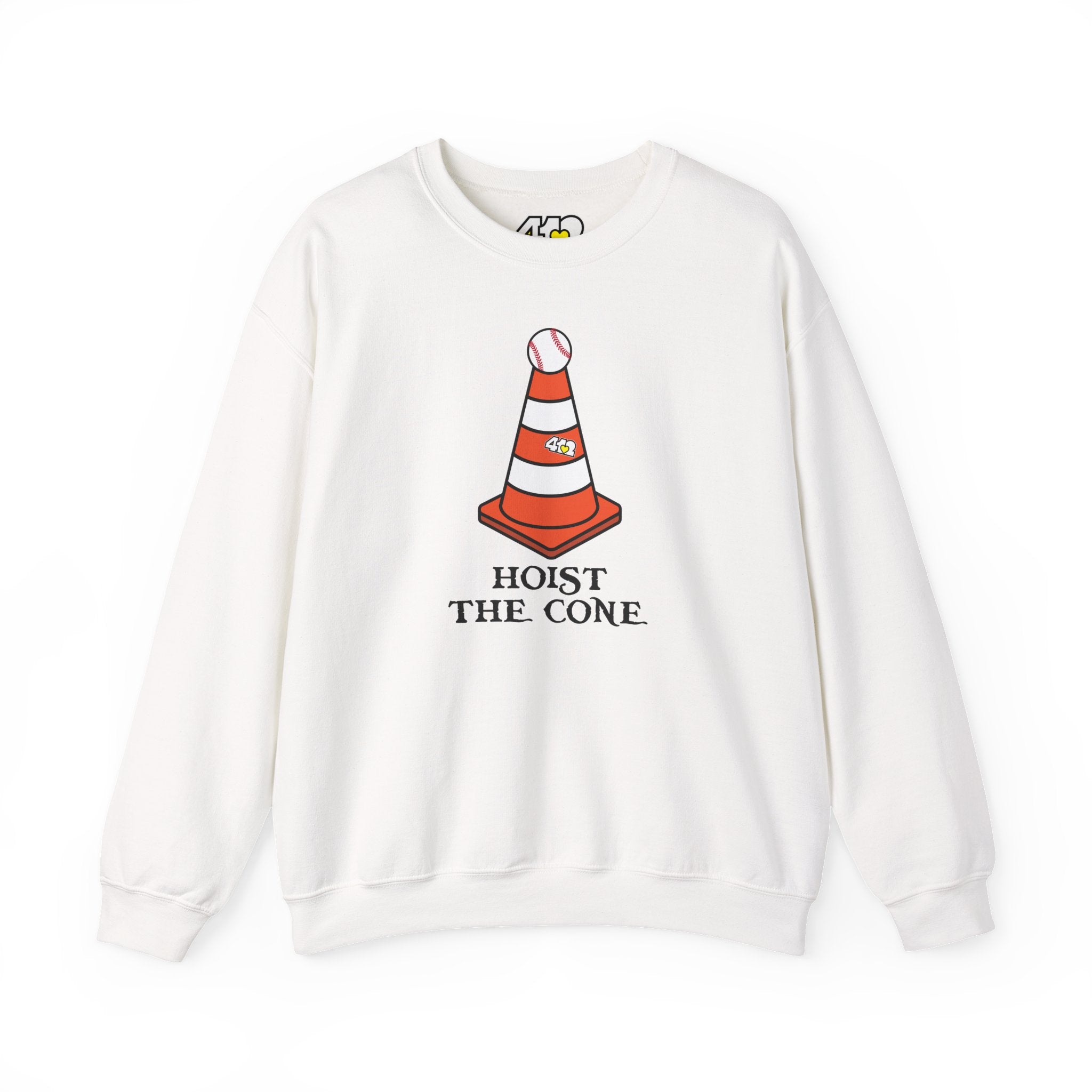 Hoist The Cone Crewneck – ash – Pittsburgh N'AT Crewnecks – 4OneLove2