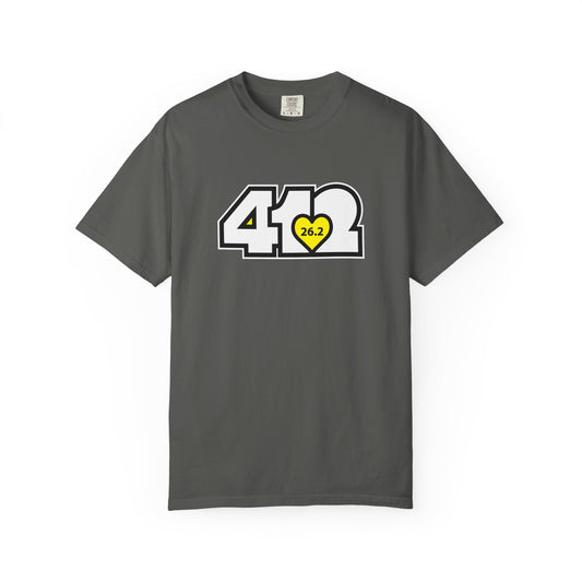 Heart of a Champion Adult T-Shirt 26.2