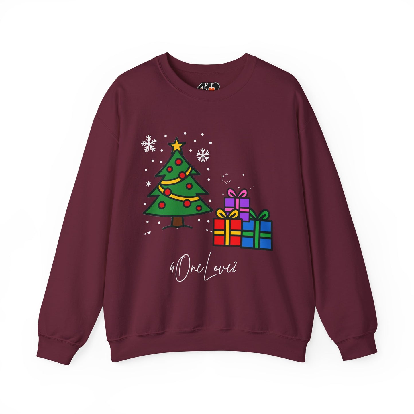 Christmas Sweatshirt - Tree and Presents