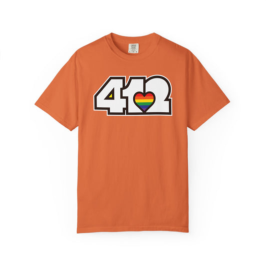 Rainbow Heart Adult T-Shirt
