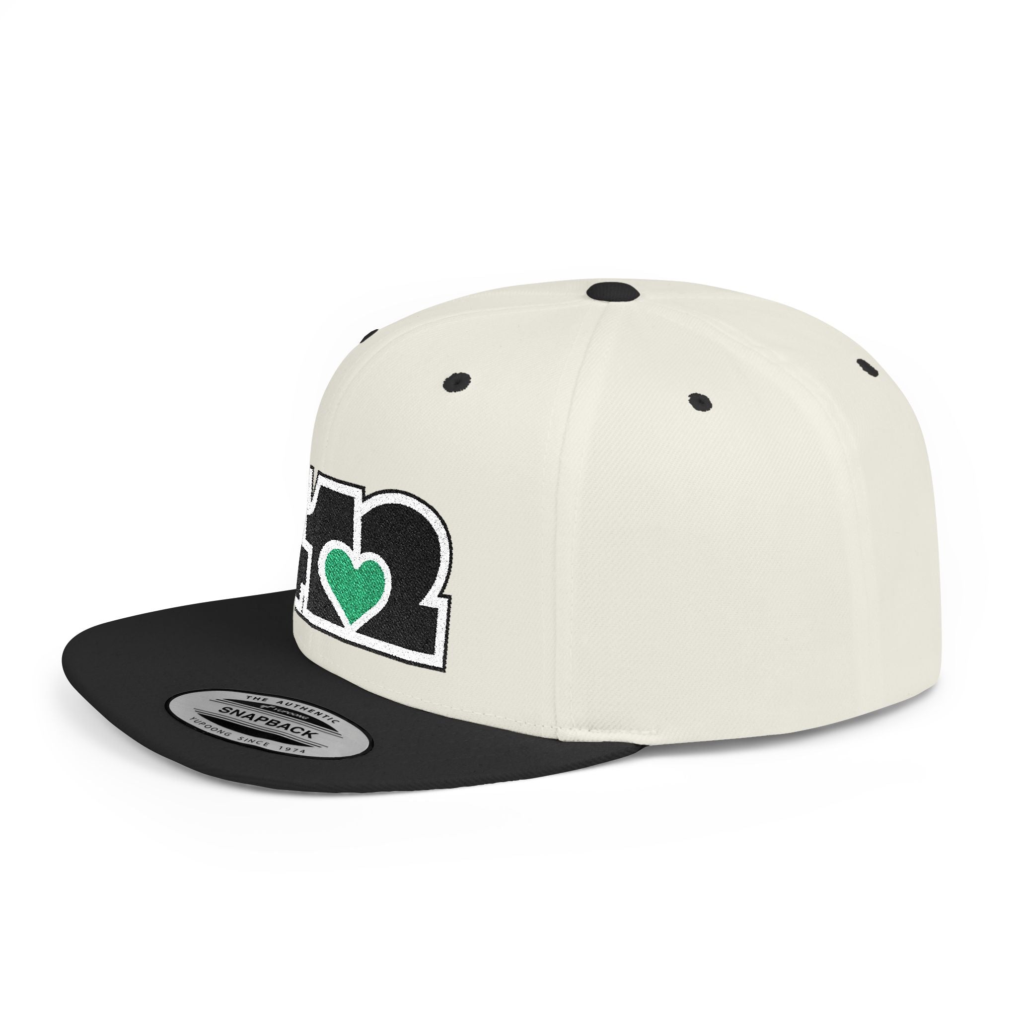 Pittsburgh 412 Black & Green Embroidered Flat Bill Snapback Hat