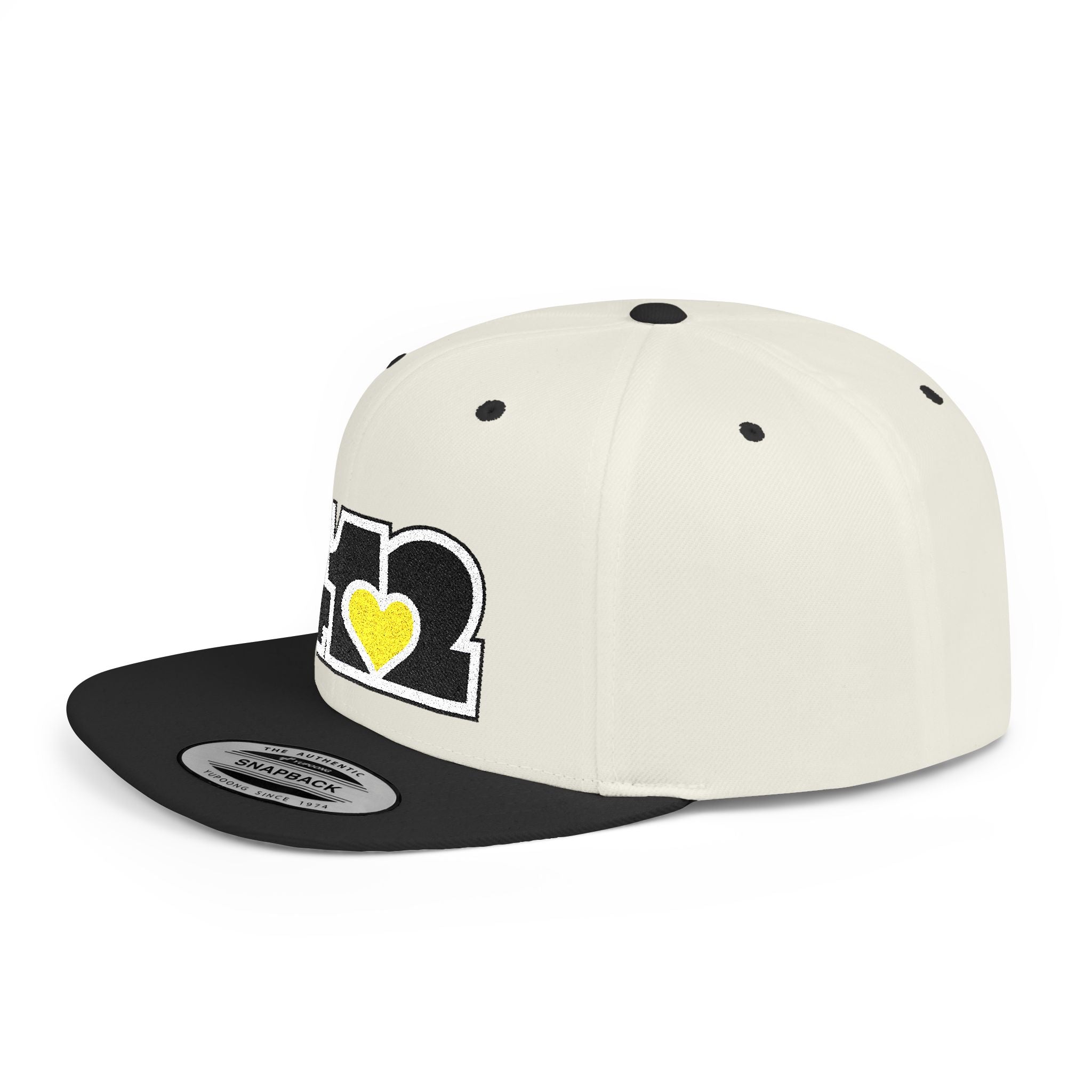 Pittsburgh 412 Black & Yellow Embroidered Flat Bill Snapback Hat