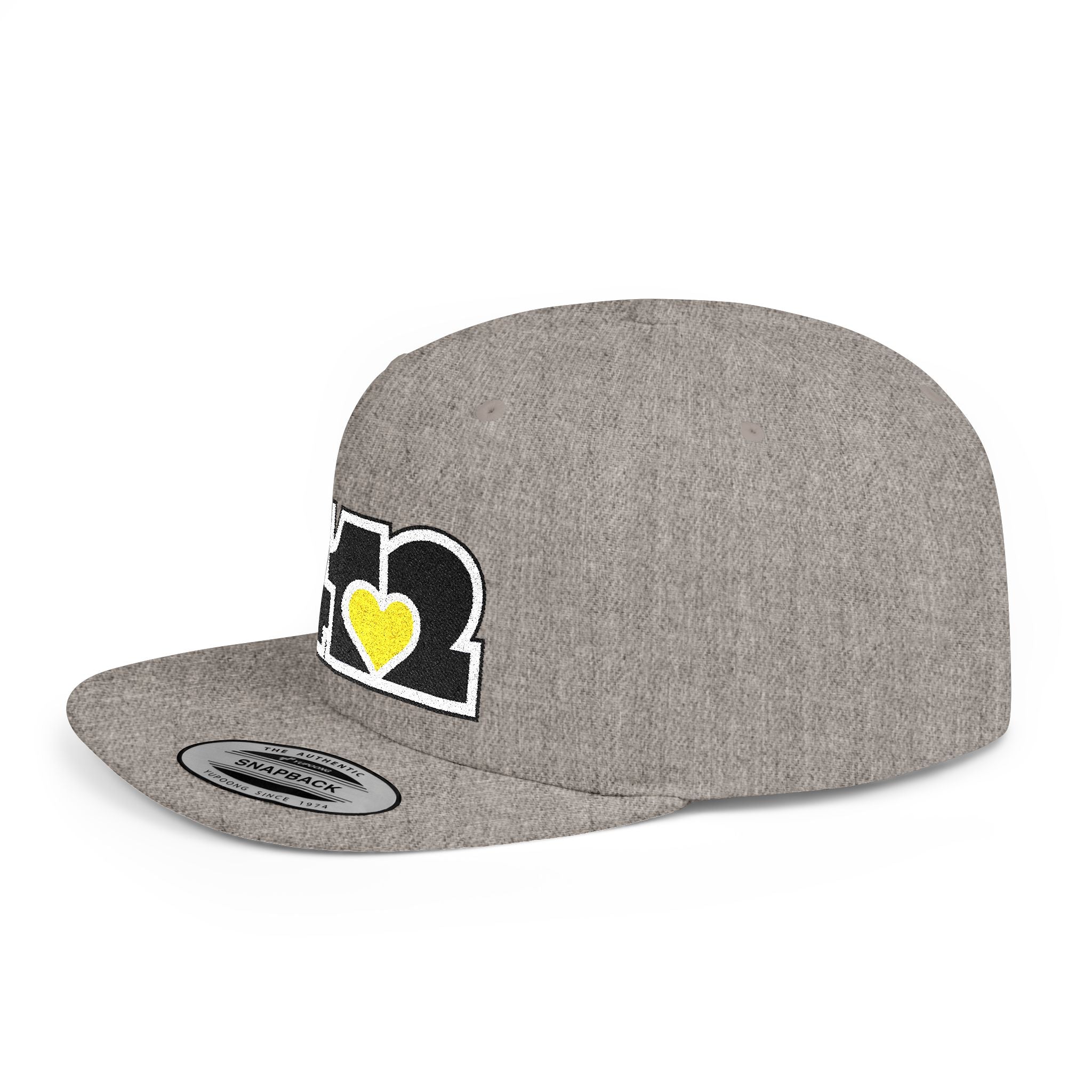 Pittsburgh 412 Black & Yellow Embroidered Flat Bill Snapback Hat