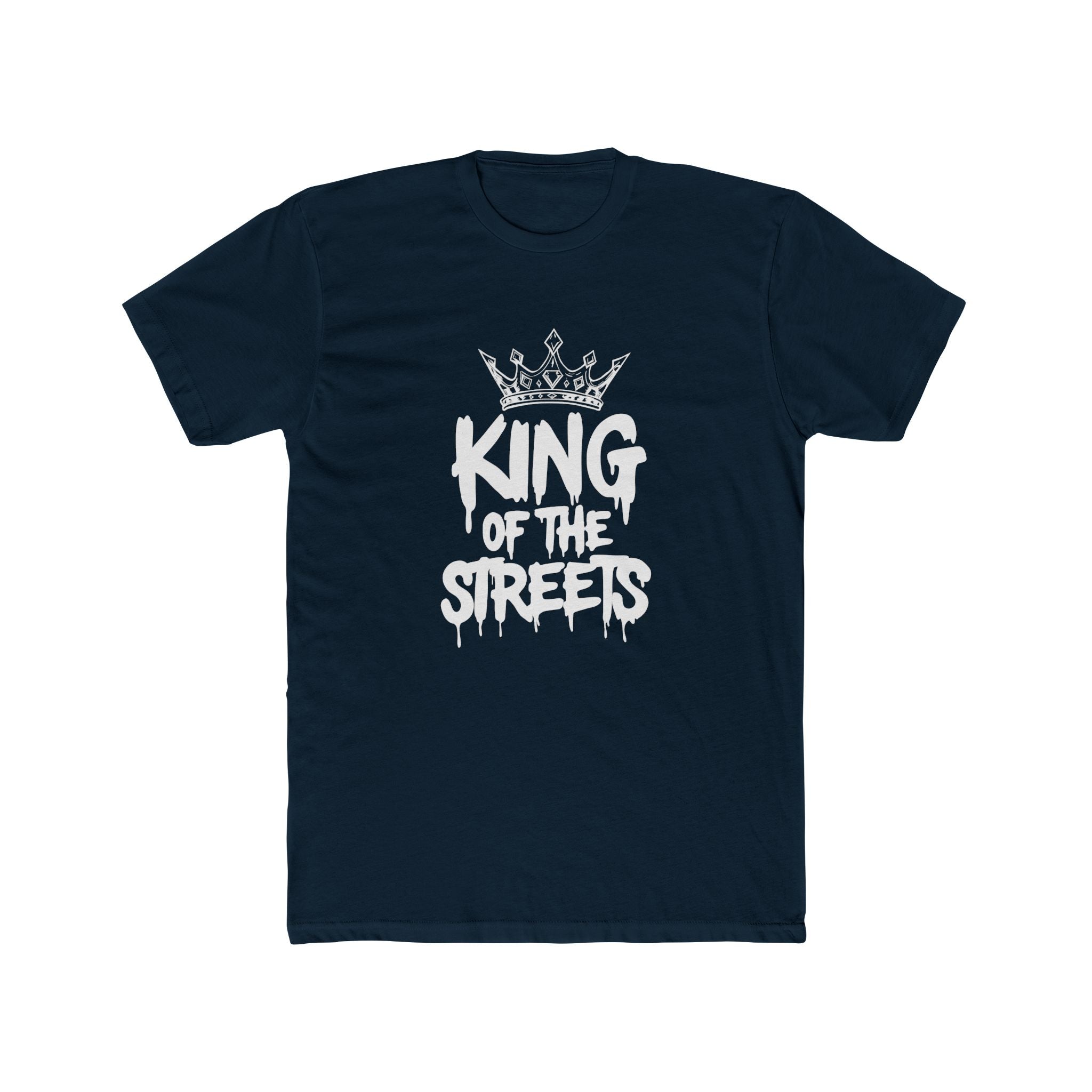 King of the Streets — Urban Graffiti Crown Graphic Tee