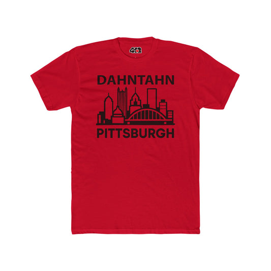 Dahntahn Pittsburgh Adult Tee -  Black Logo