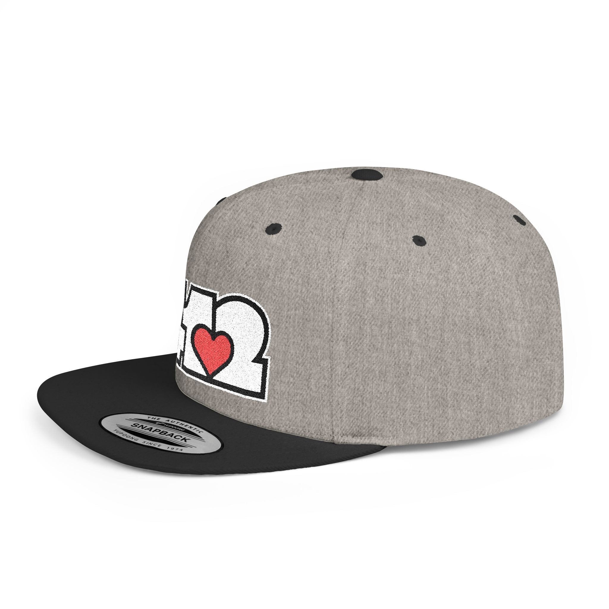 Pittsburgh 412 White & Red Embroidered Flat Bill Snapback Hat