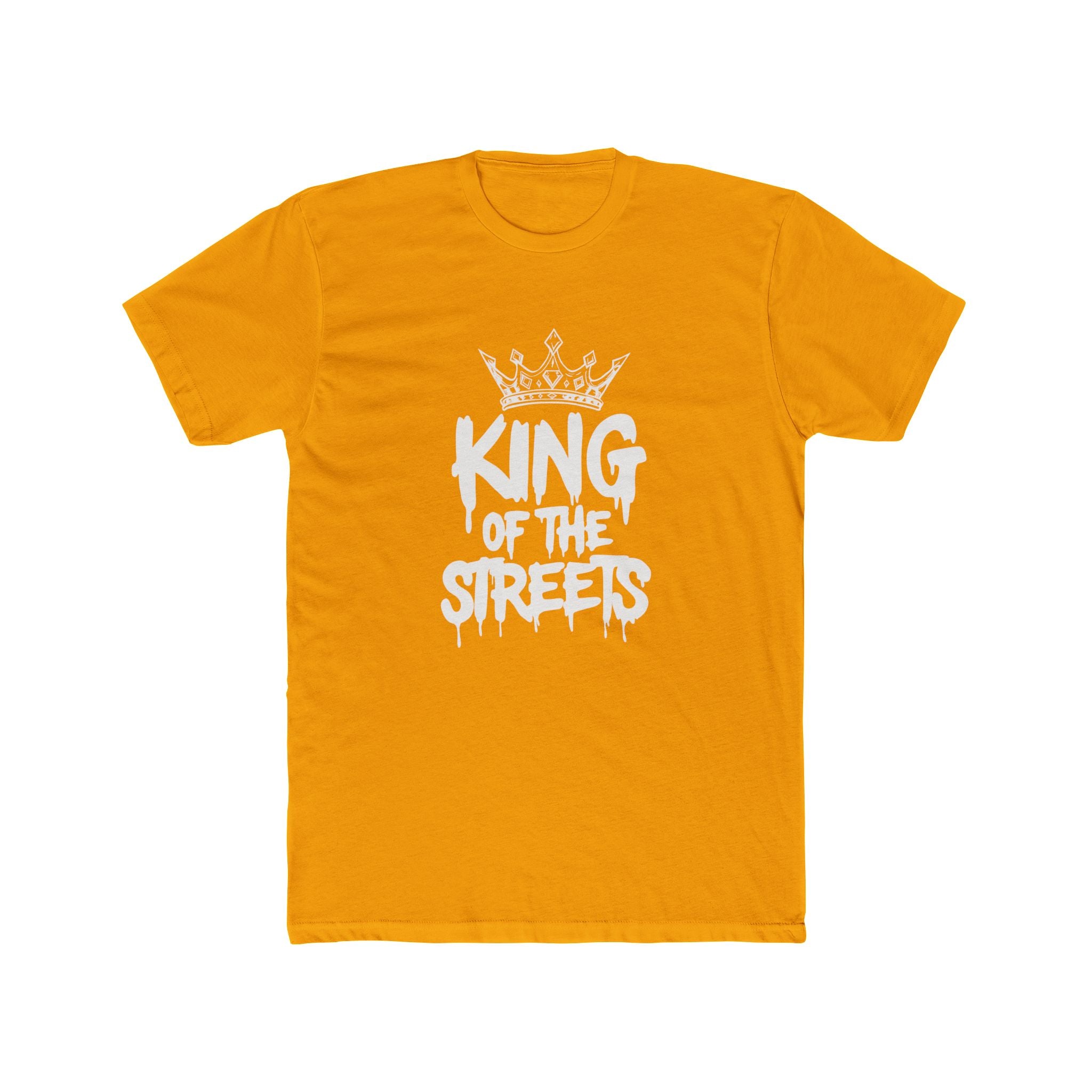 King of the Streets — Urban Graffiti Crown Graphic Tee