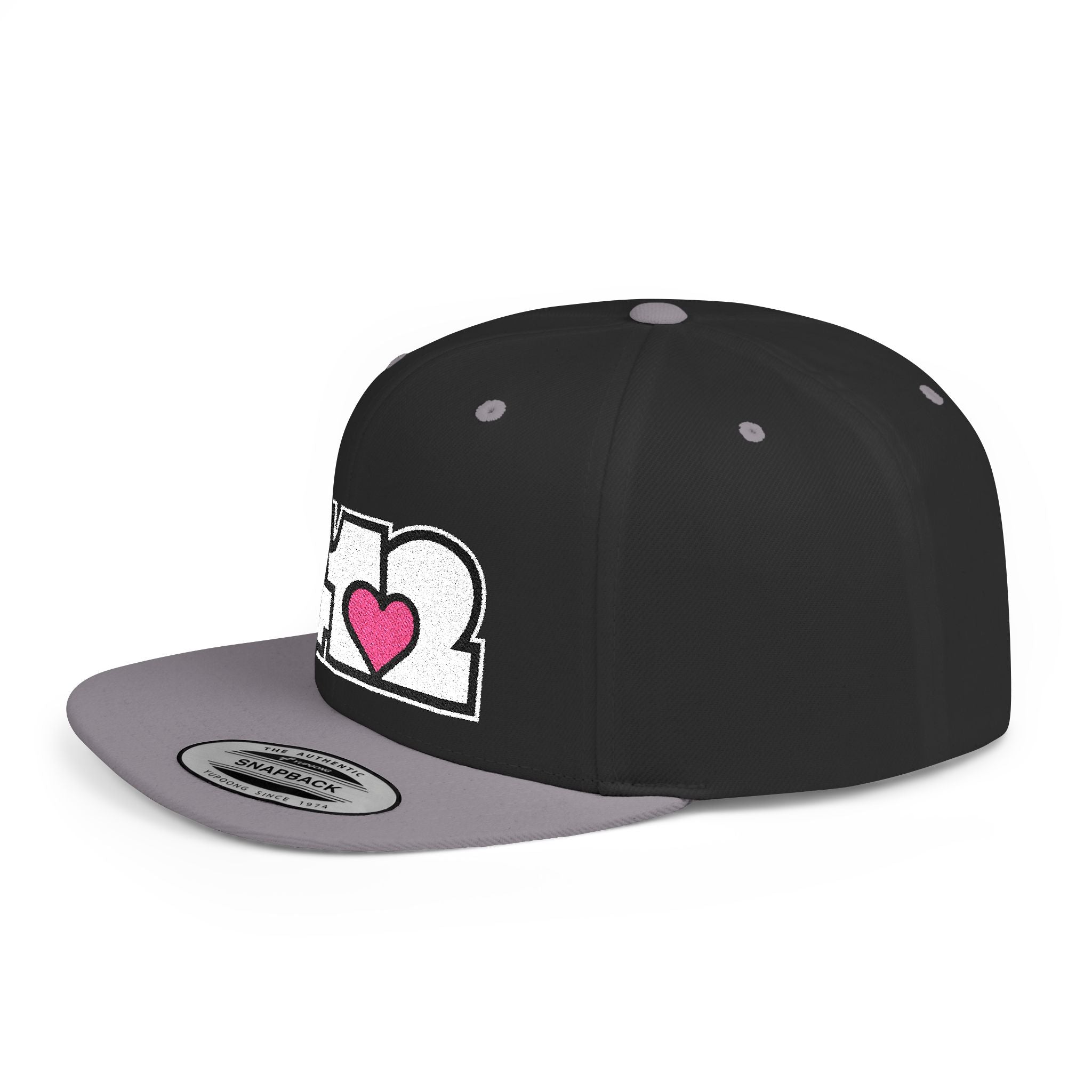 Pittsburgh 412 White & Pink Embroidered Flat Bill Snapback Hat