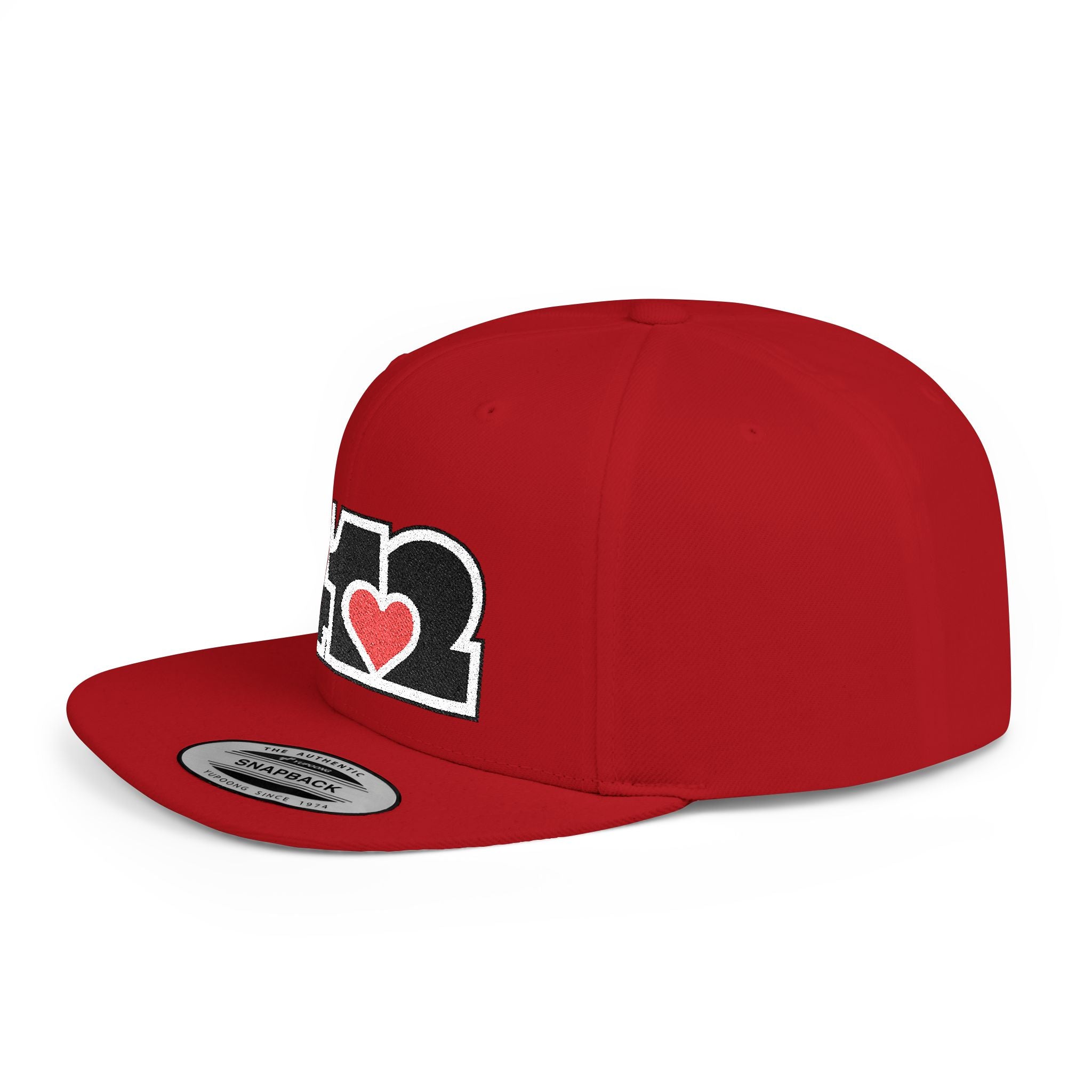 Pittsburgh 412 Black & Red Embroidered Flat Bill Snapback Hat