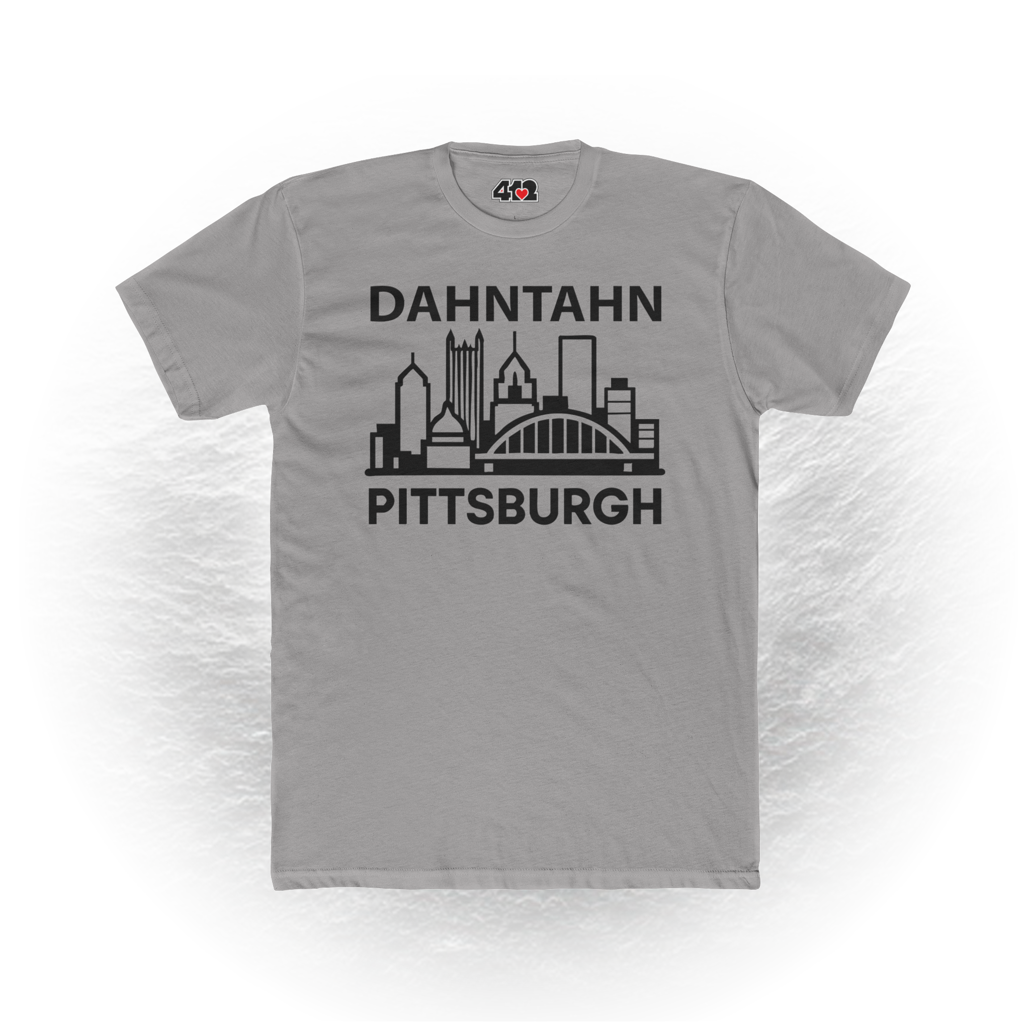 Pittsburgh Dahntahn Black Logo Unisex T-Shirt