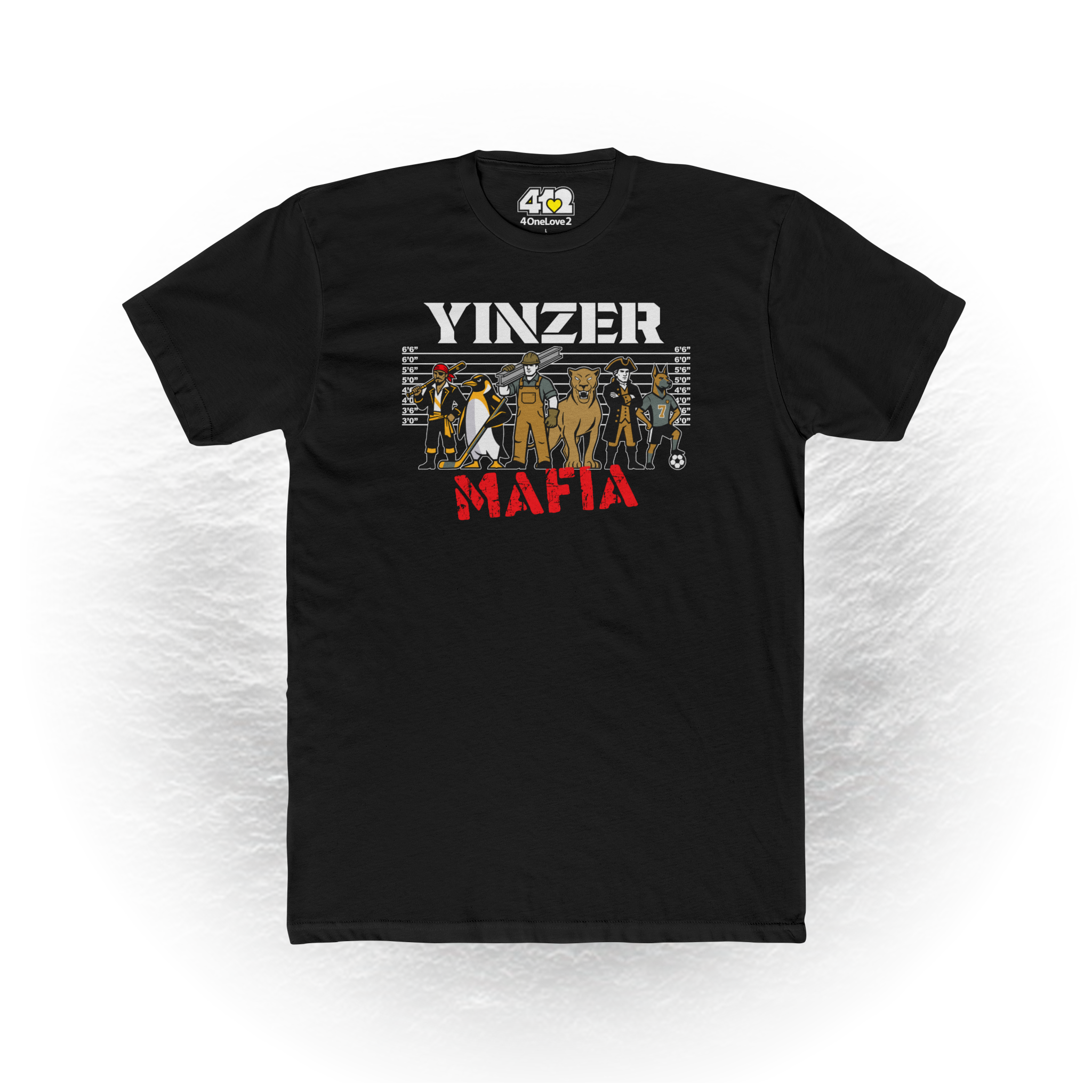 Pittsburgh Yinzer Mafia Unisex T-Shirt