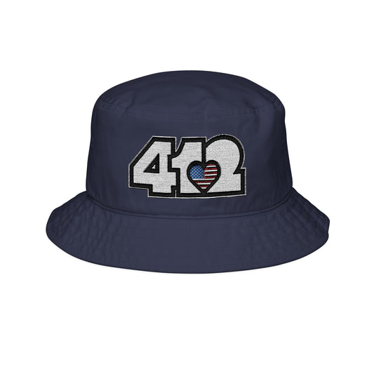 Stars & Stripes Embroidered Bucket Hat