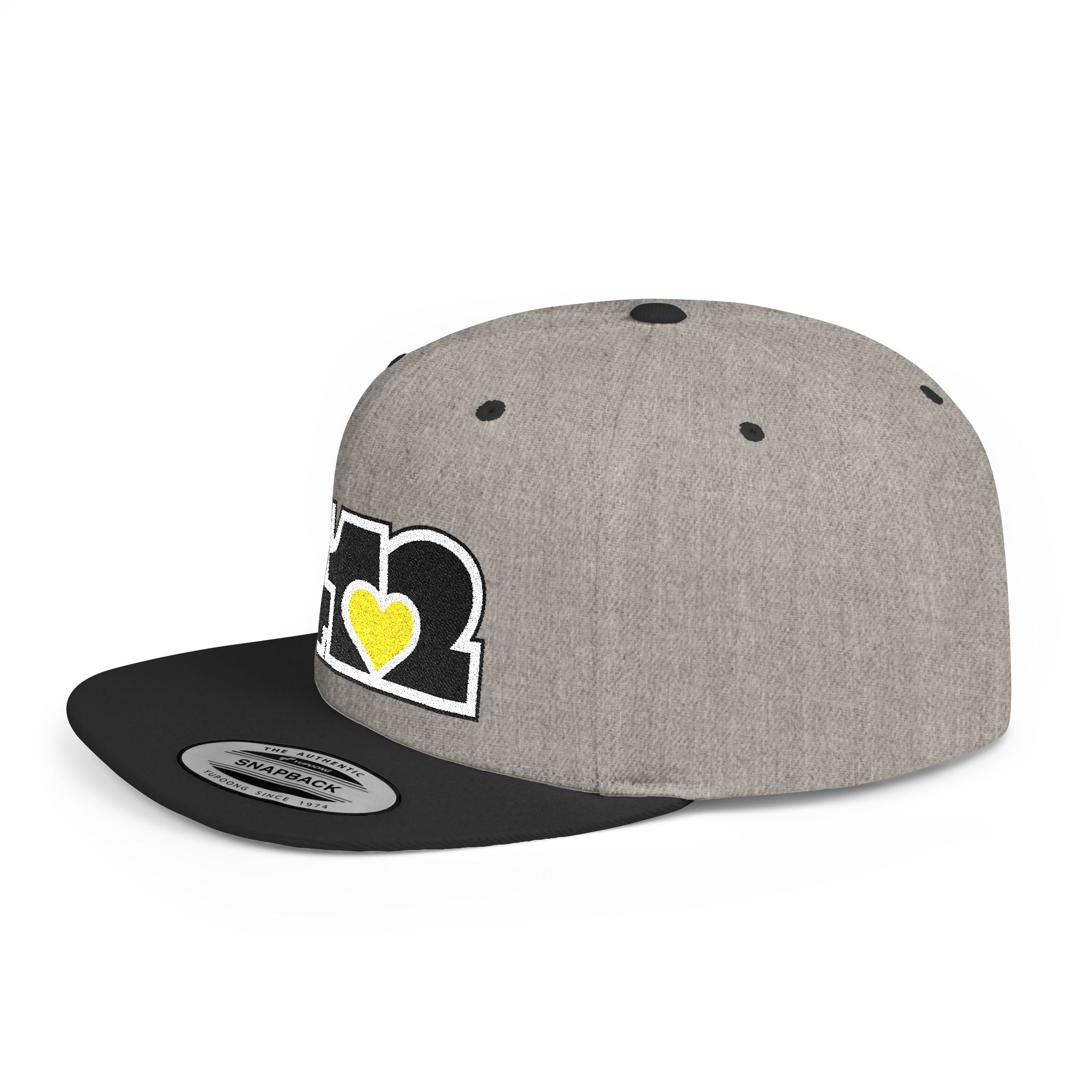 Pittsburgh 412 Black & Yellow Embroidered Flat Bill Snapback Hat