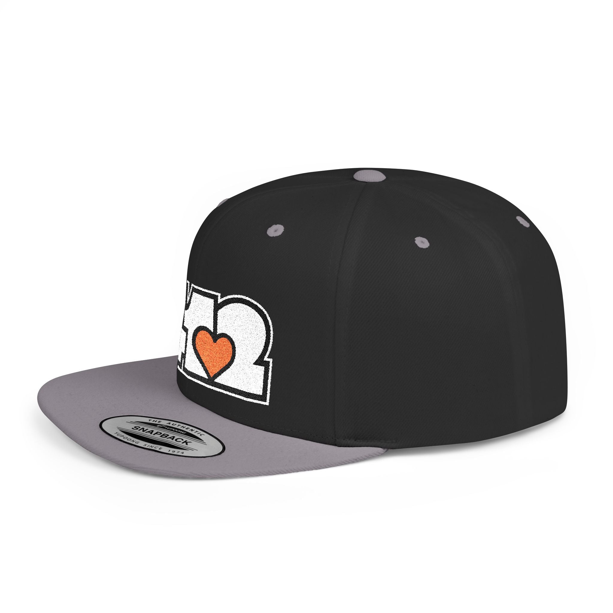 Pittsburgh 412 White & Orange Embroidered Flat Bill Snapback Hat