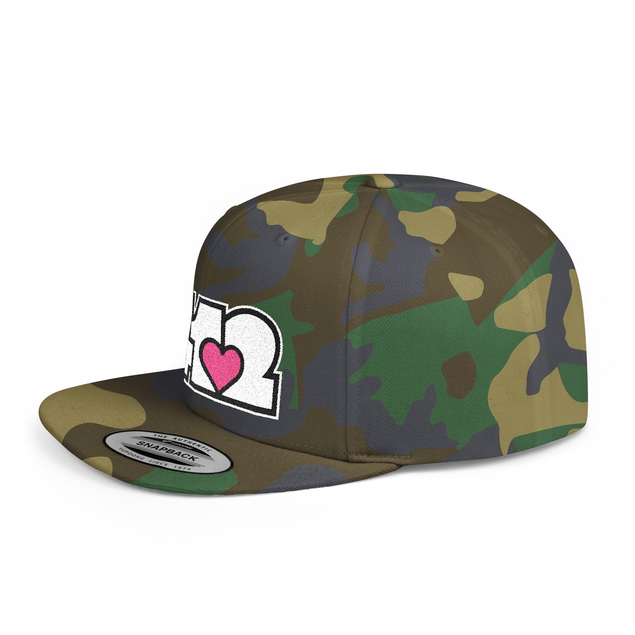 Pittsburgh 412 White & Pink Embroidered Flat Bill Snapback Hat