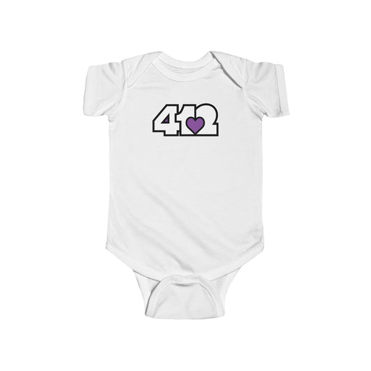 Purple Heart Infant Bodysuit