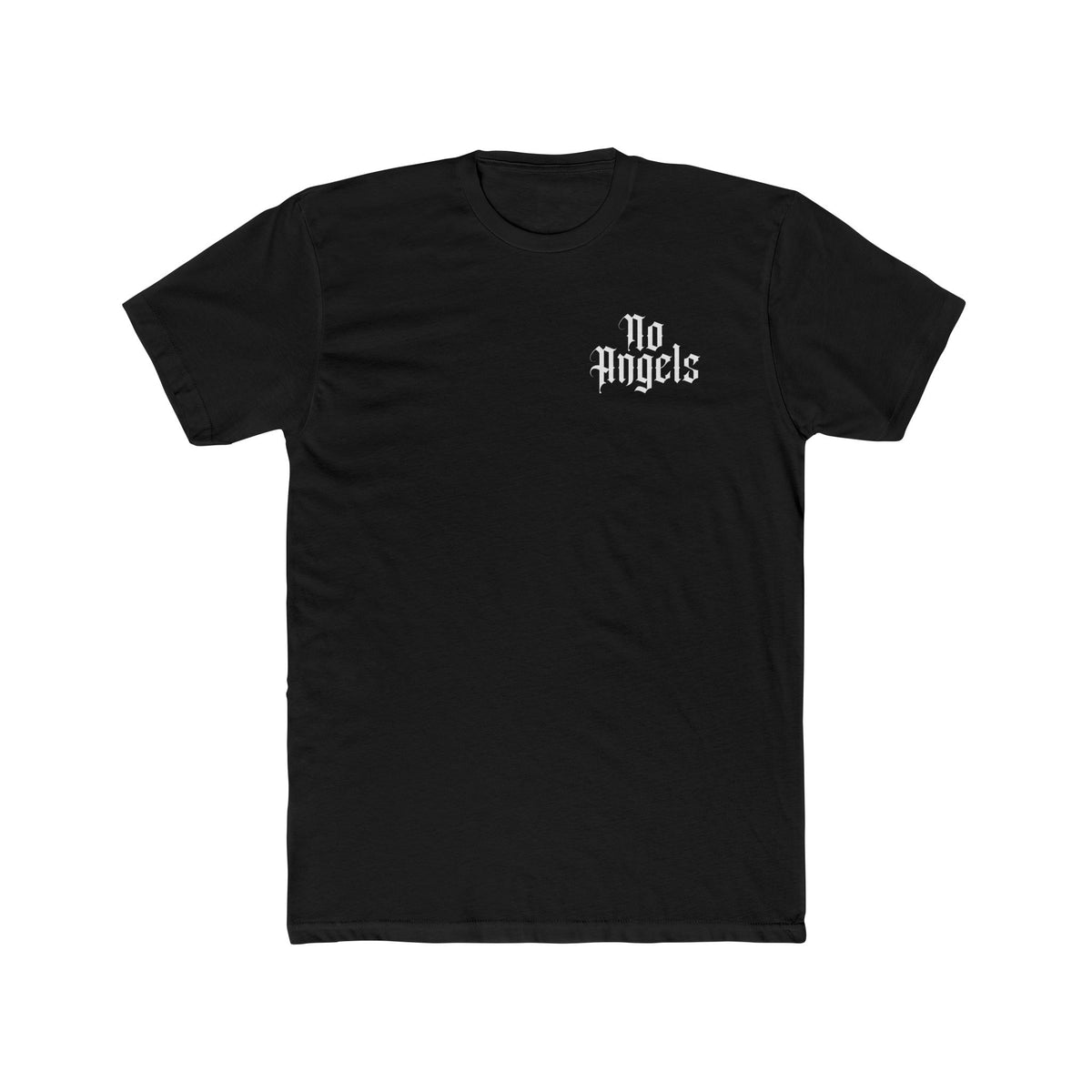 No Angels — Gothic Angel Statue Graphic T-Shirt