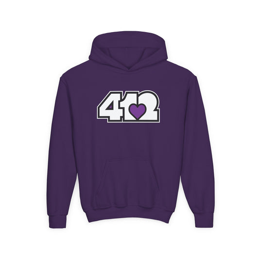 Purple Heart Youth Hoodie